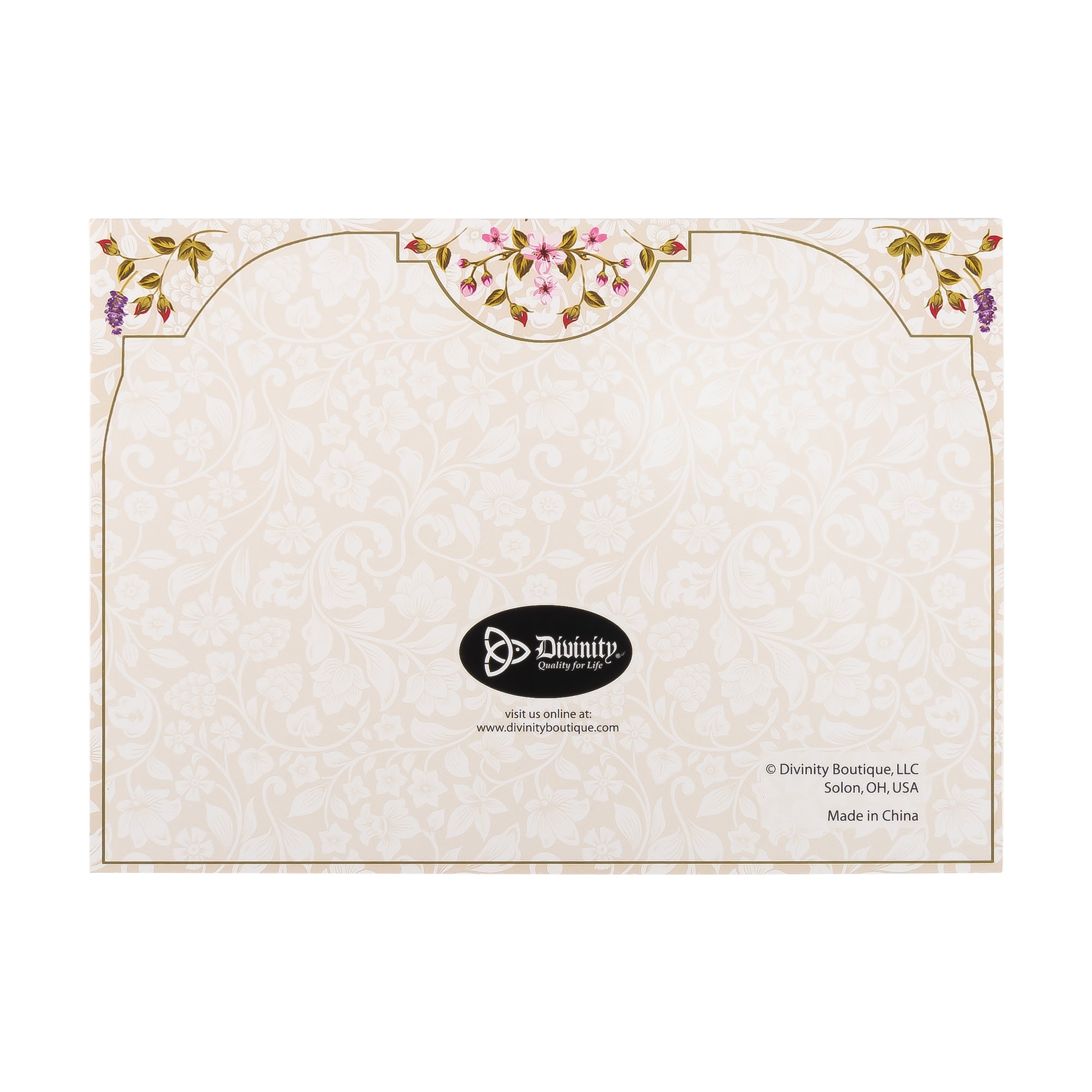 Boxed Cards: Anniversary, Floral Sprays & Traditional Wording