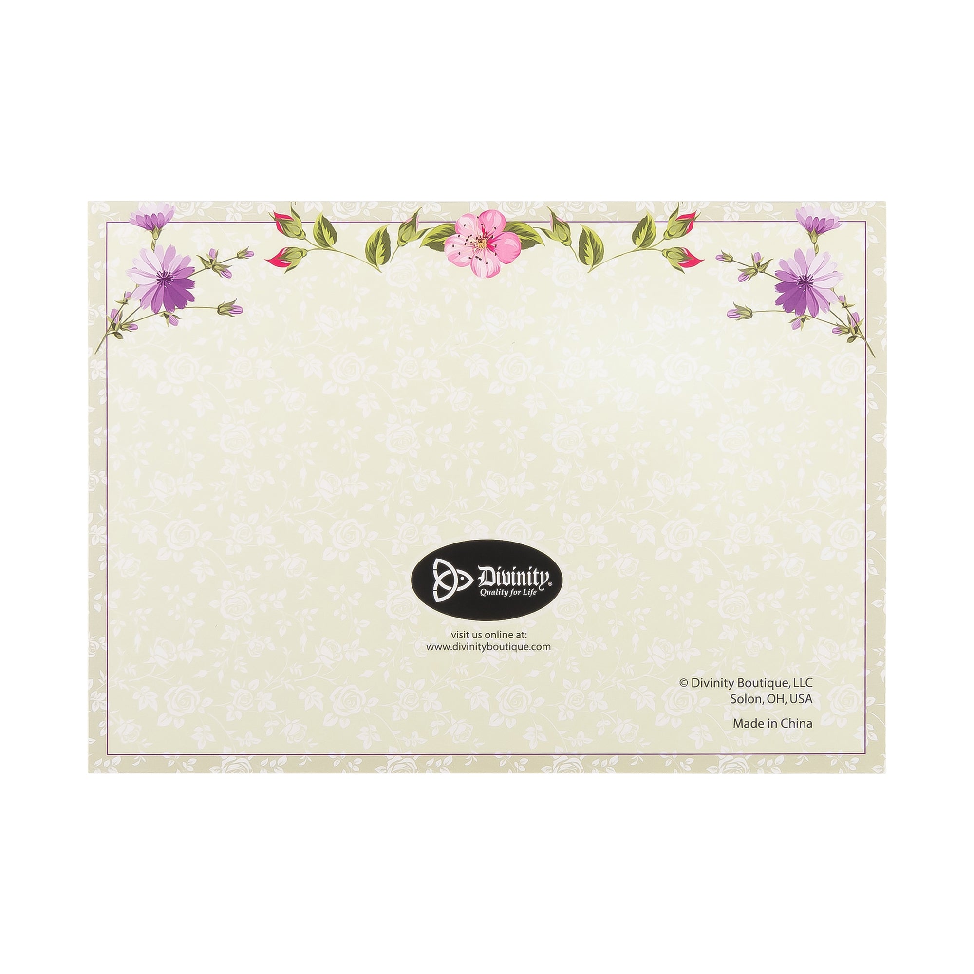 Boxed Cards: Anniversary, Floral Sprays & Traditional Wording