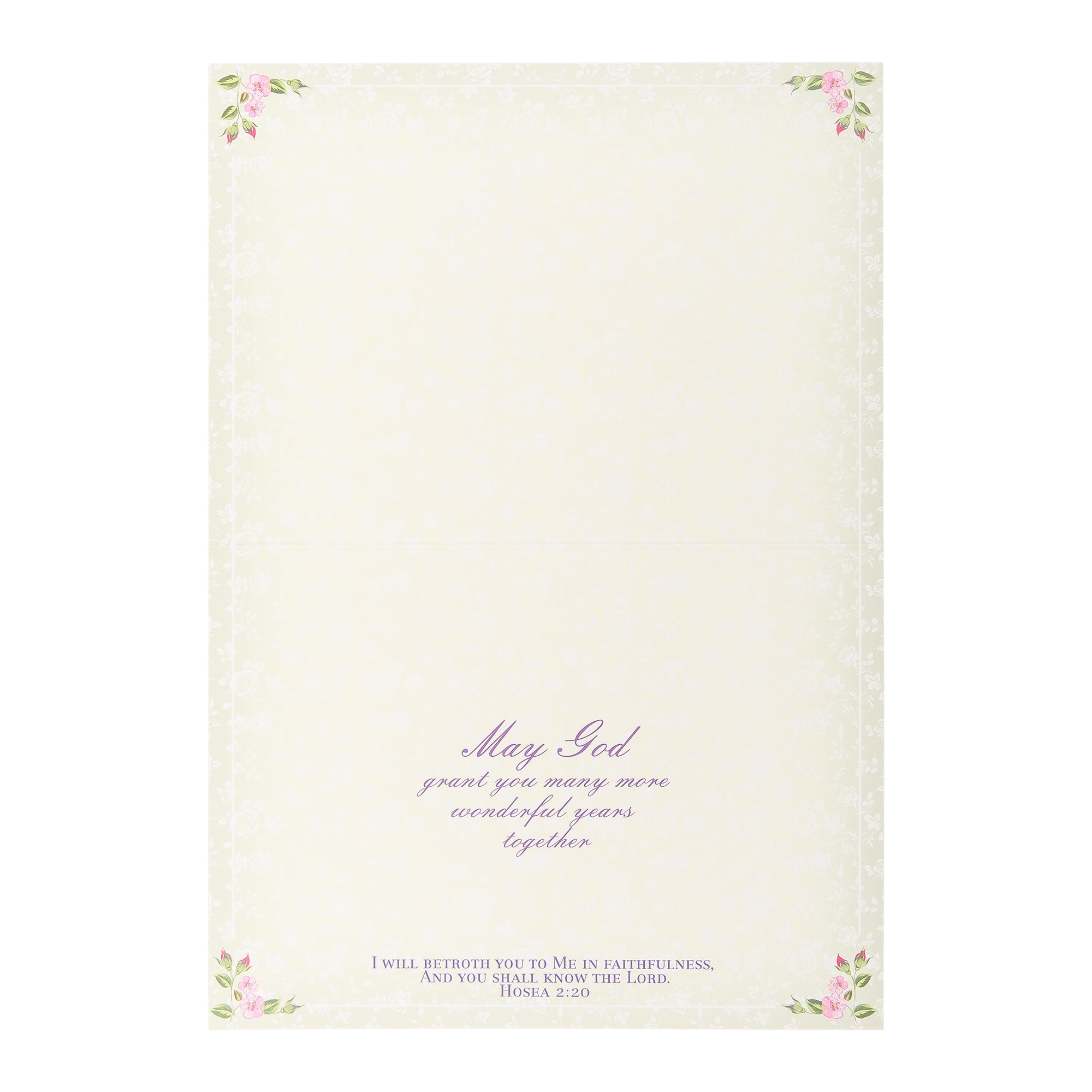 Boxed Cards: Anniversary, Floral Sprays & Traditional Wording