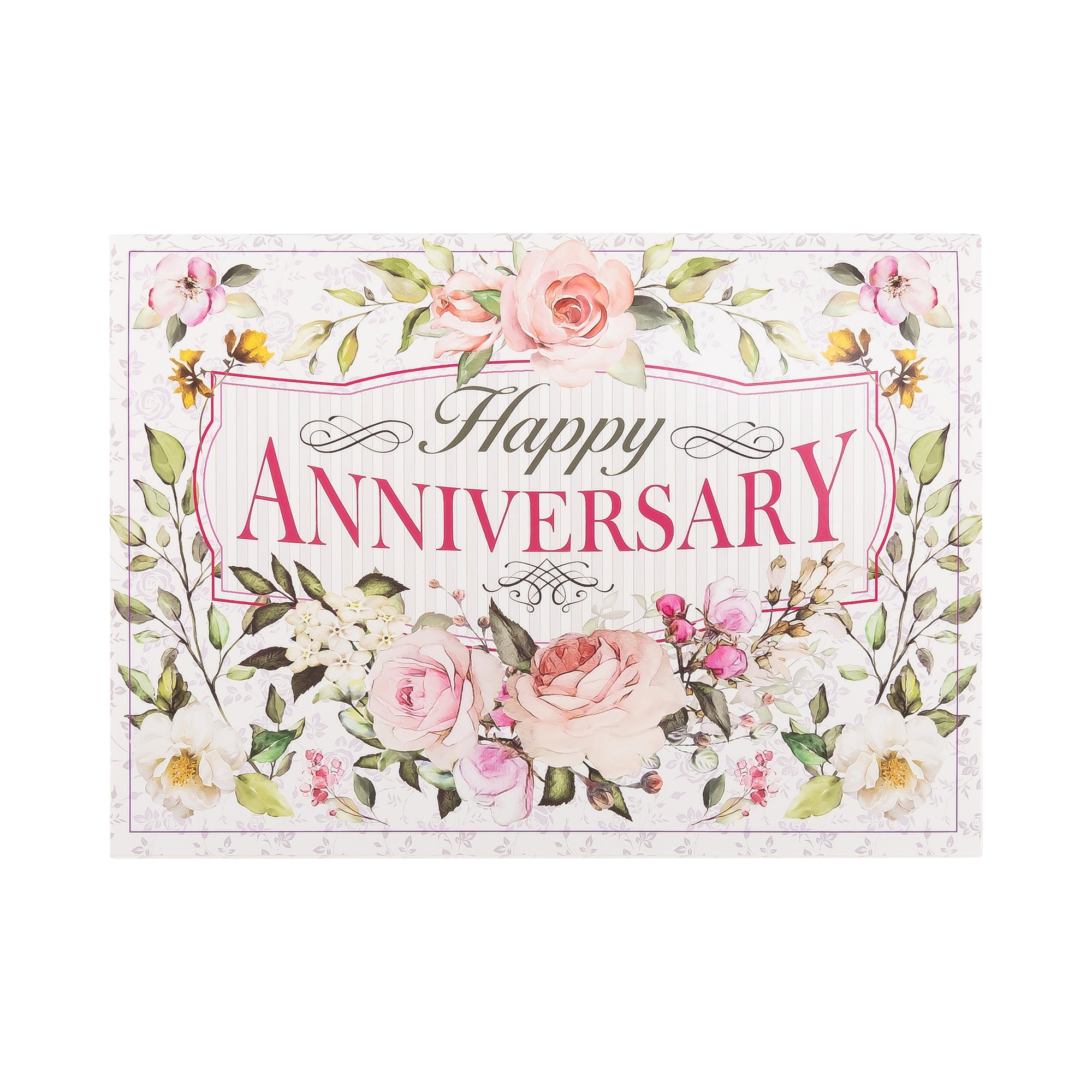 Boxed Cards: Anniversary, Floral Sprays & Traditional Wording