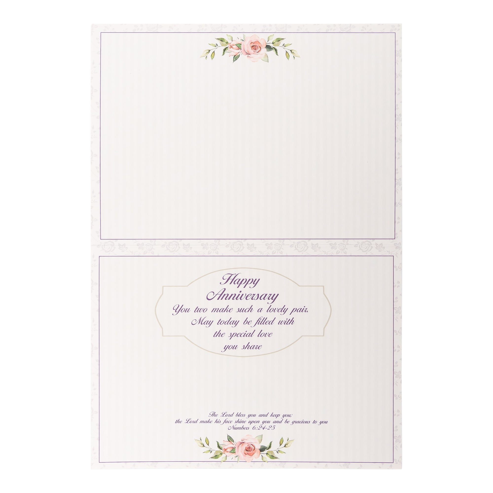 Boxed Cards: Anniversary, Floral Sprays & Traditional Wording