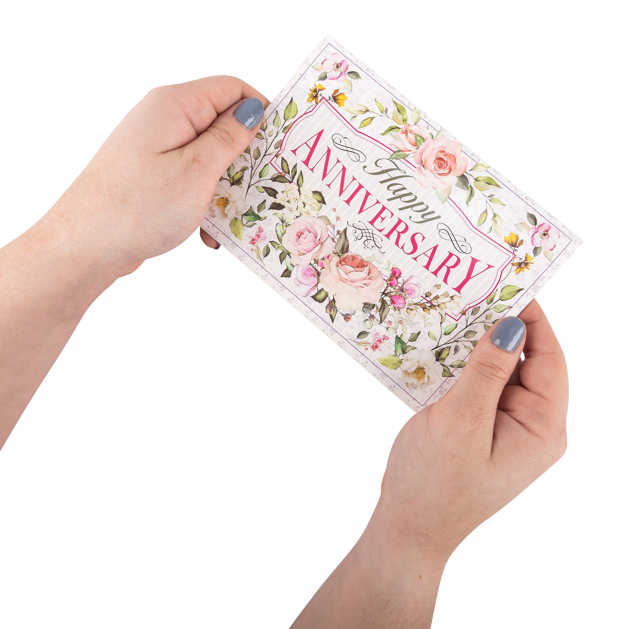 Boxed Cards: Anniversary, Floral Sprays & Traditional Wording