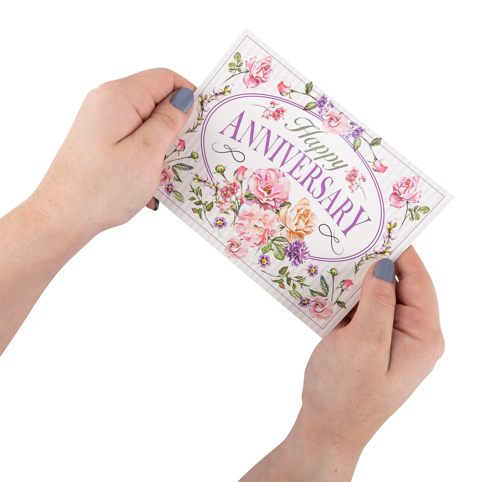 Boxed Cards: Anniversary, Floral Sprays & Traditional Wording