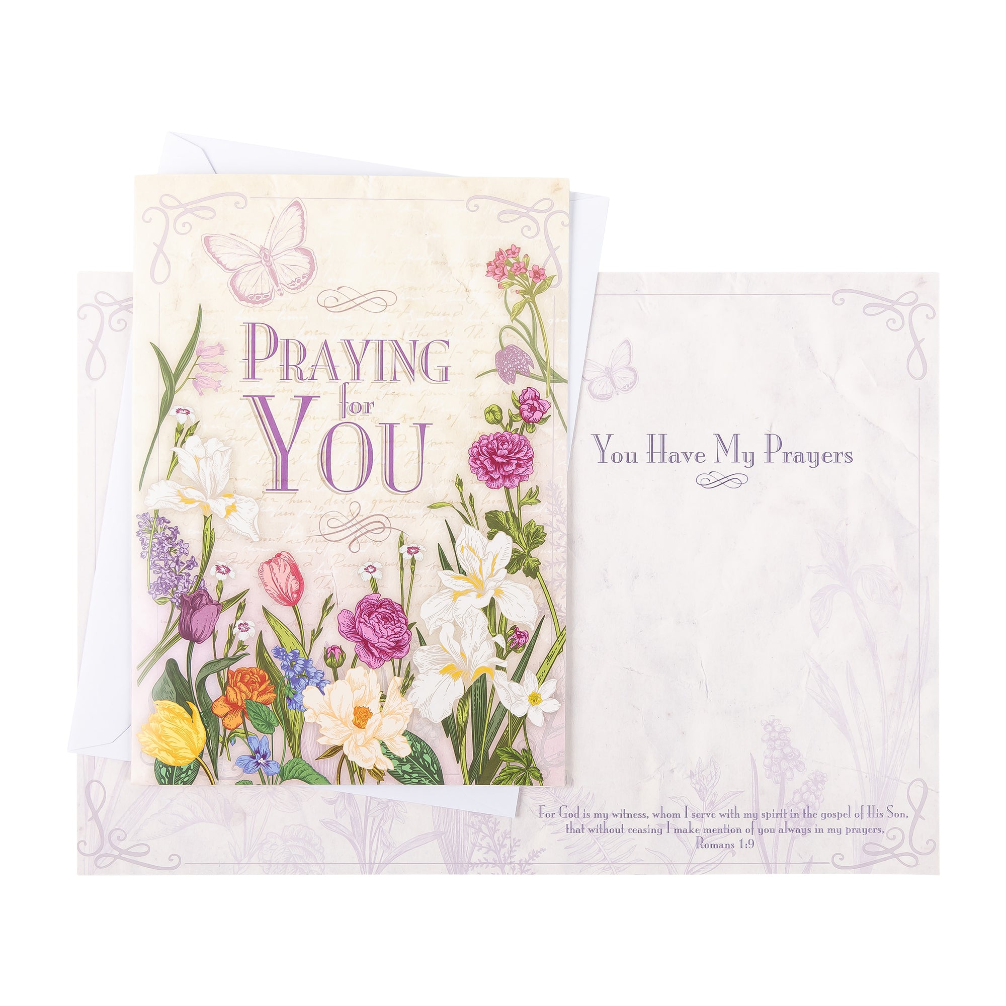 Boxed Cards: Praying for you Florals & Butterflies