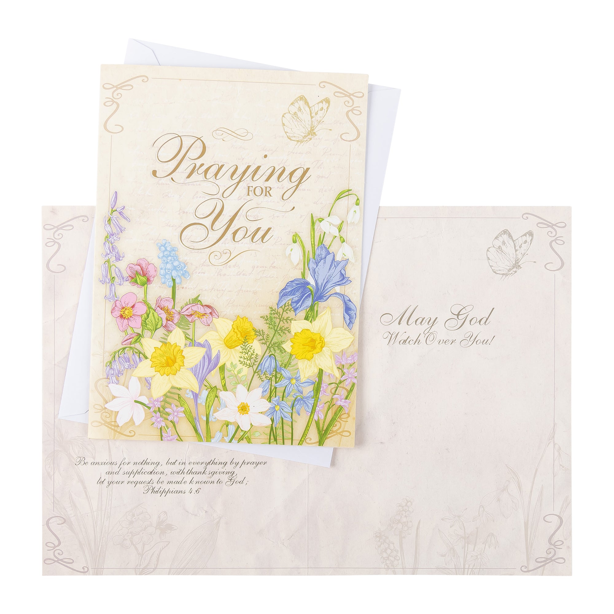 Boxed Cards: Praying for you Florals & Butterflies