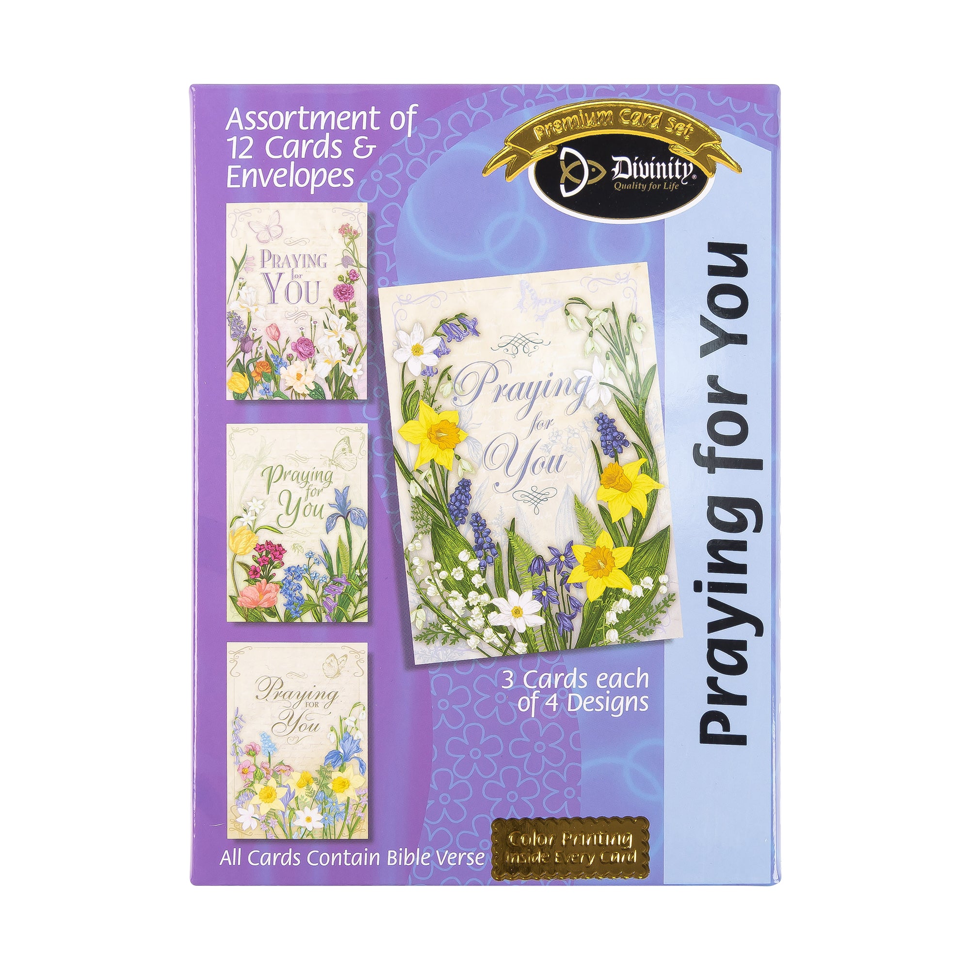 Boxed Cards: Praying for you Florals & Butterflies