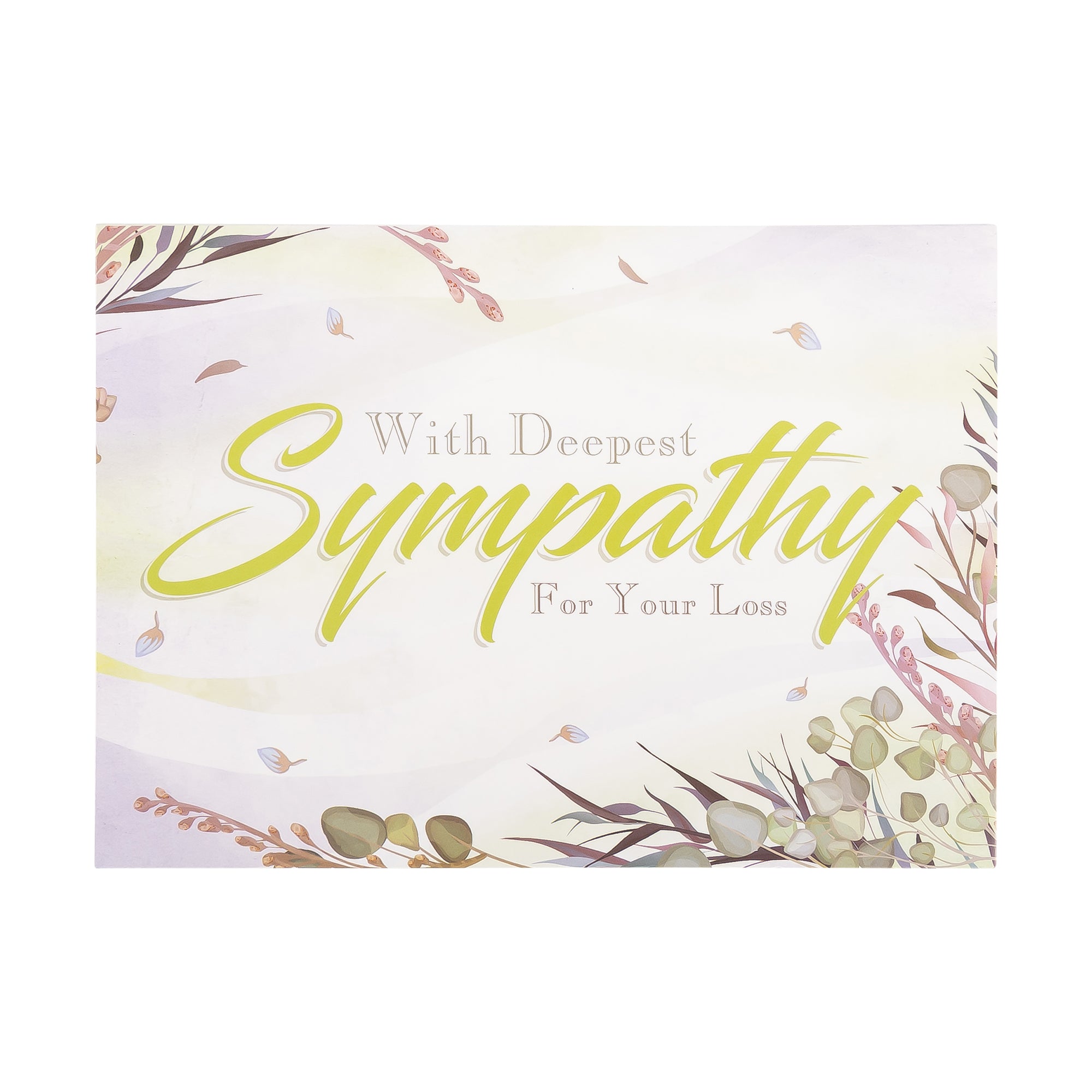 Boxed Cards: Sympathy, Trendy Watercolor Grass