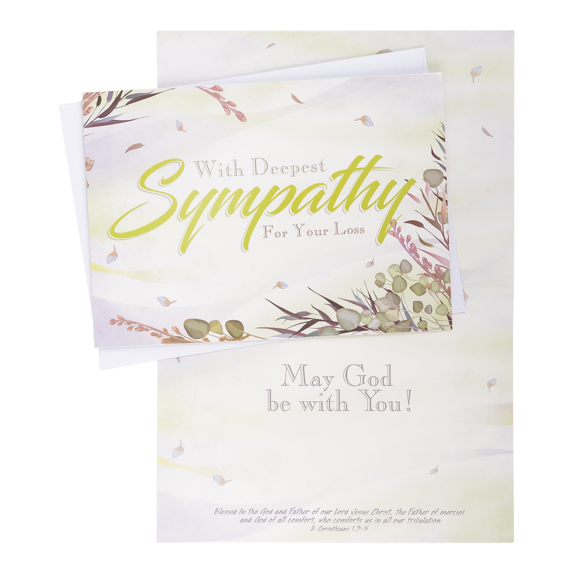 Boxed Cards: Sympathy, Trendy Watercolor Grass