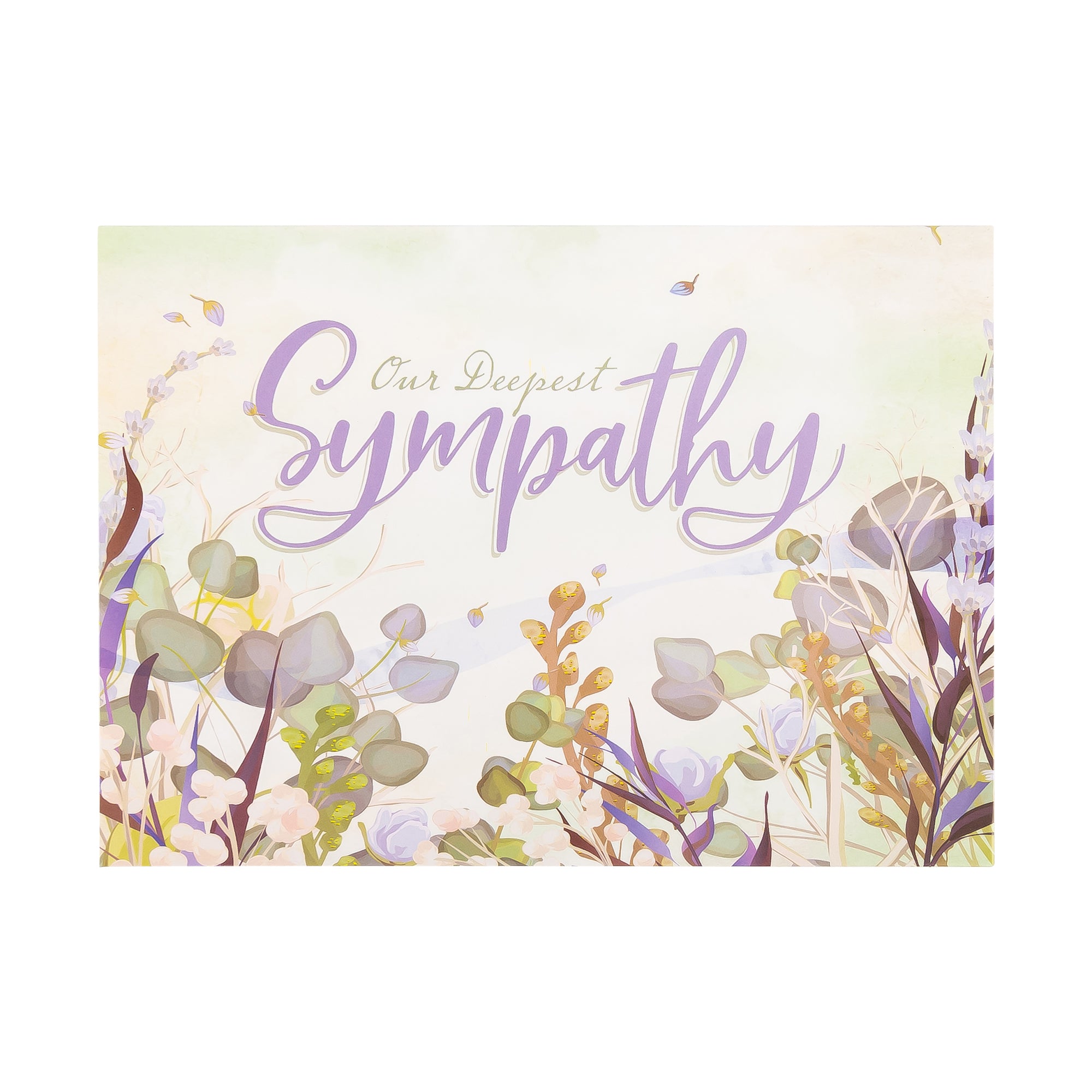 Boxed Cards: Sympathy, Trendy Watercolor Grass