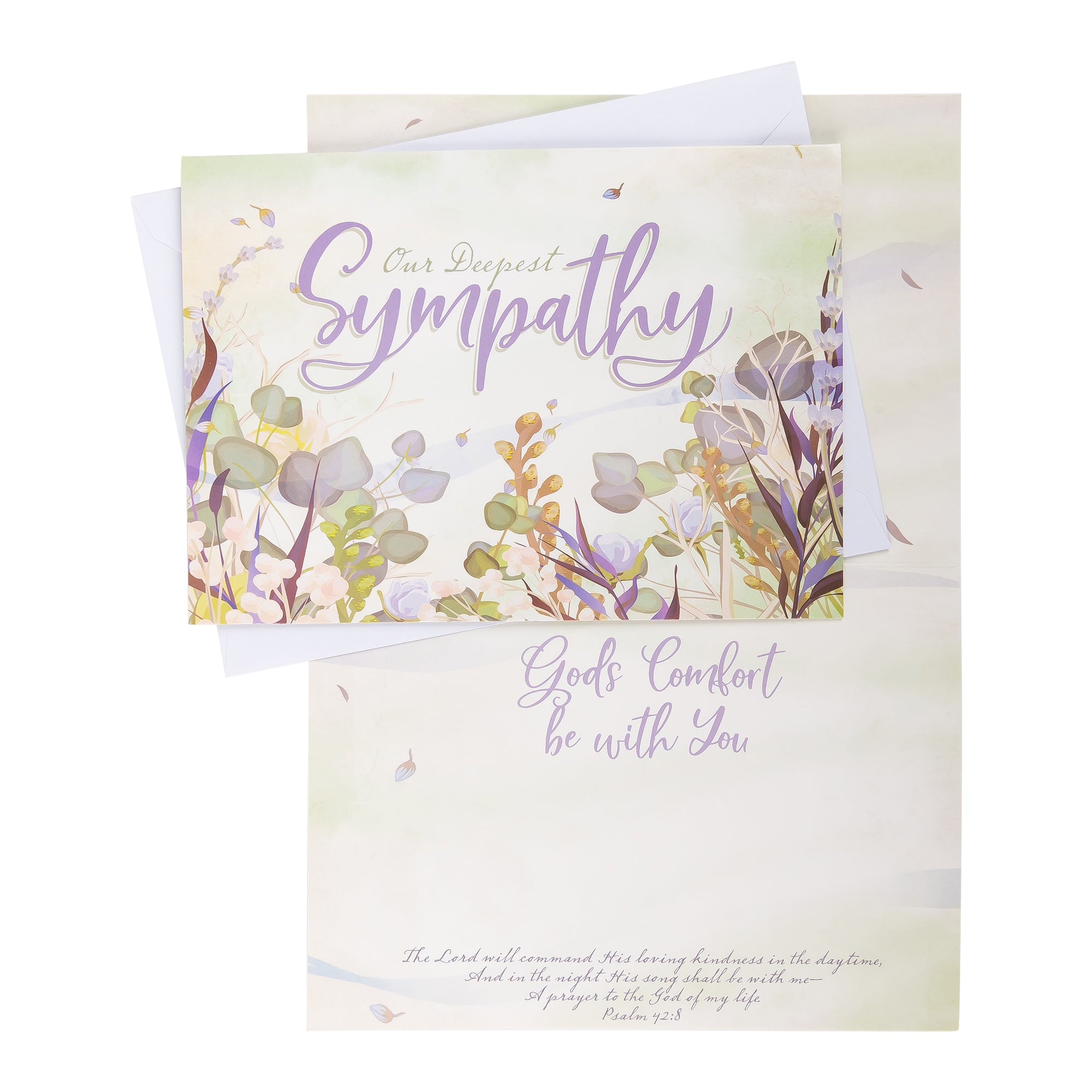 Boxed Cards: Sympathy, Trendy Watercolor Grass