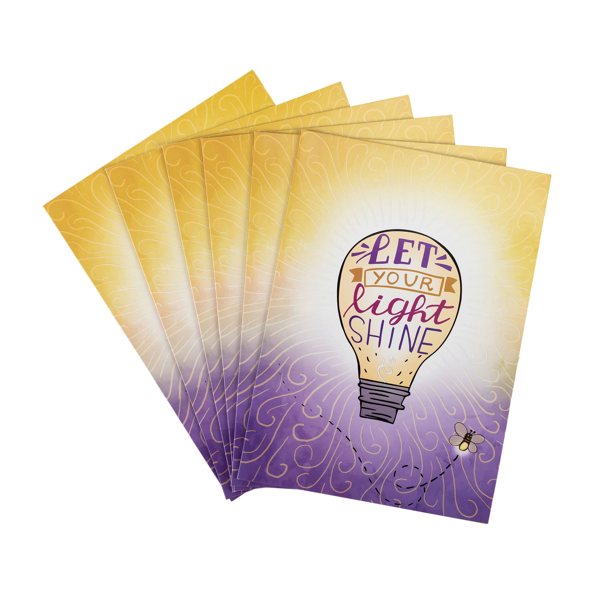 Single Cards: Inspiration, Let Your Light Shine (Set of 6)