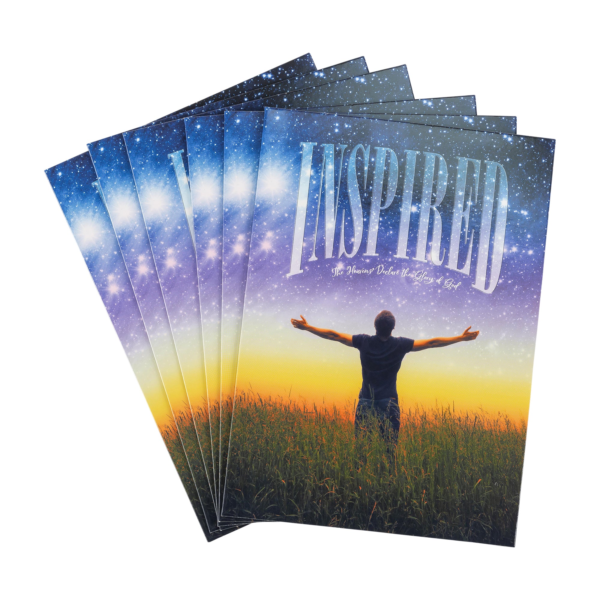 Single Cards: Inspiration, Inspired, Our God is an Awesome God (Set of 6)