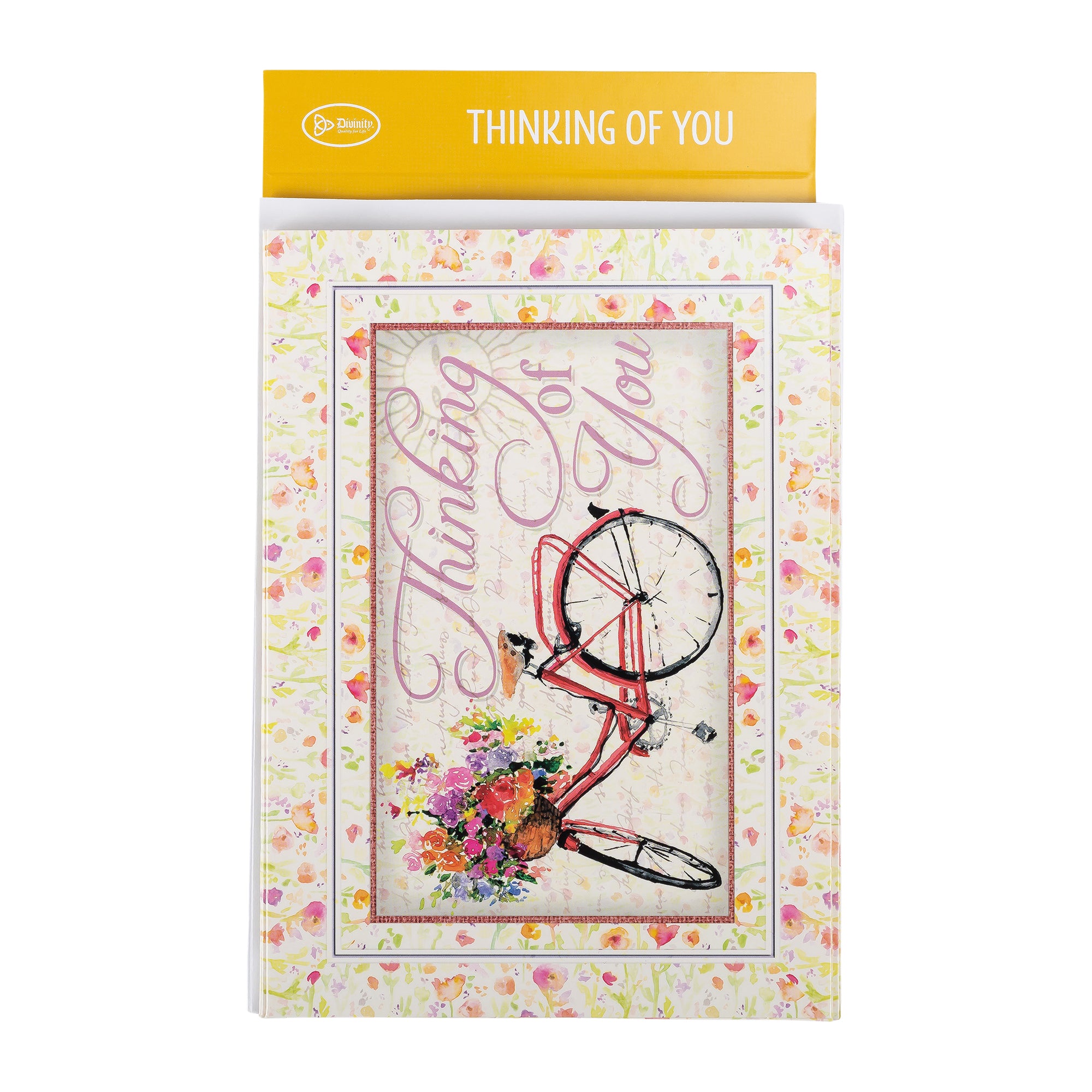 Single Cards: Thinking of You, Bicycle Colossians 1:3 (Set of 6)