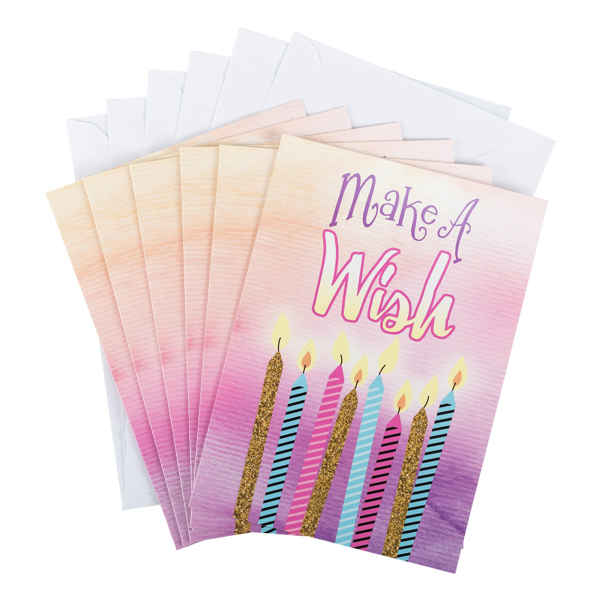 Single Cards: Birthday, Make a Wish (Set of 6)