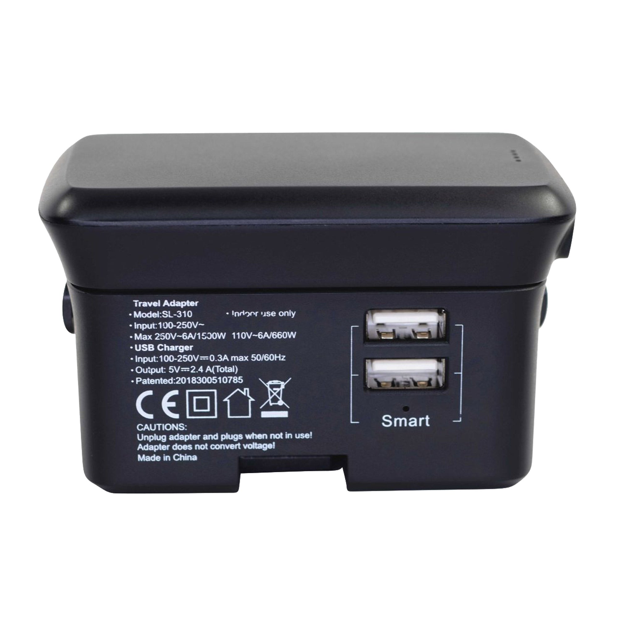 Universal Travel Adapter With Power Bank