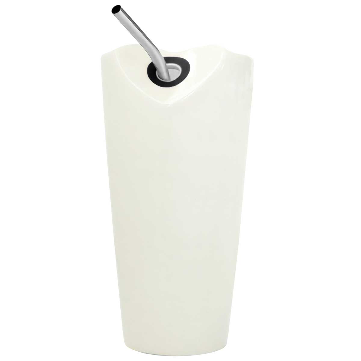 M2O: White Ceramic Travel Tumbler