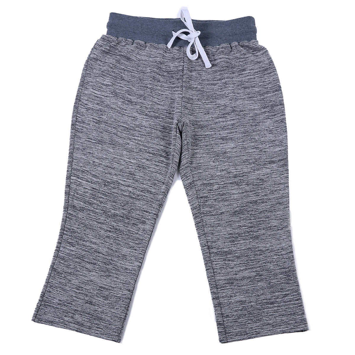 M2O: L/XL Grey Charcoal Terry Capri Joggers