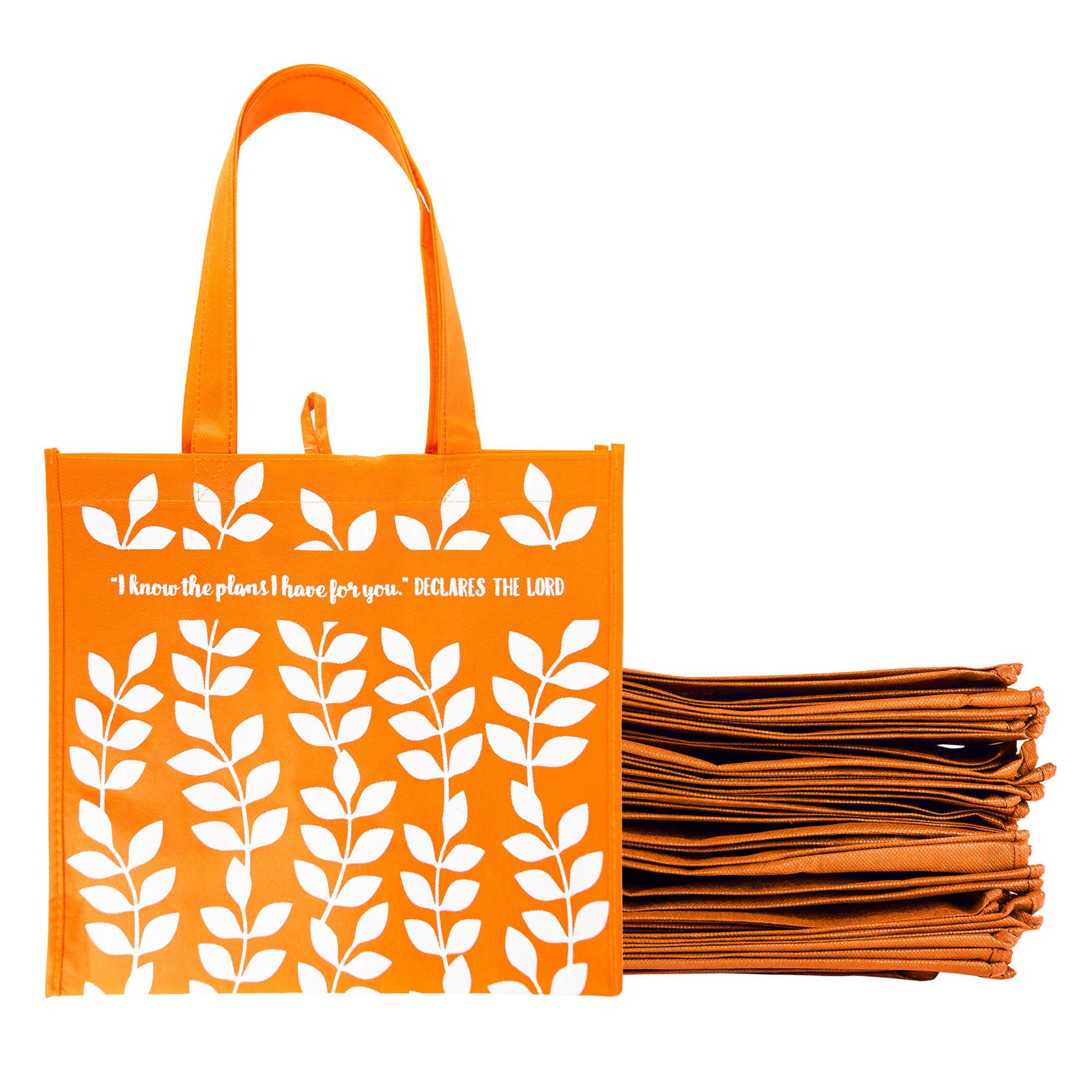 Eco Tote: Orange I Know The Plans