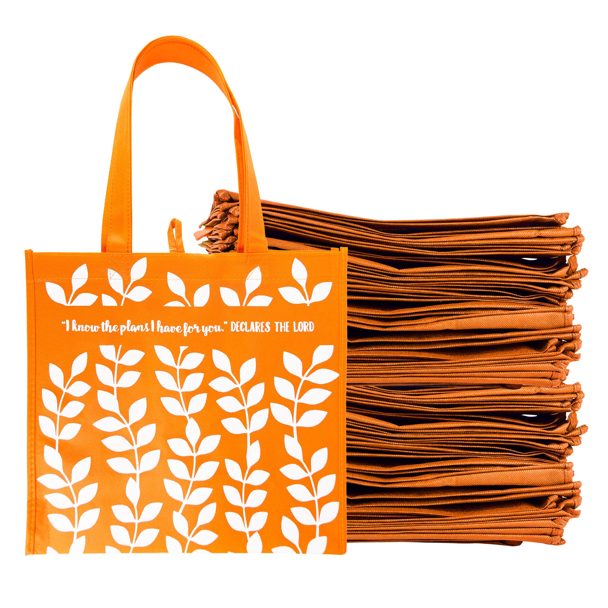 Eco Tote: Orange I Know The Plans