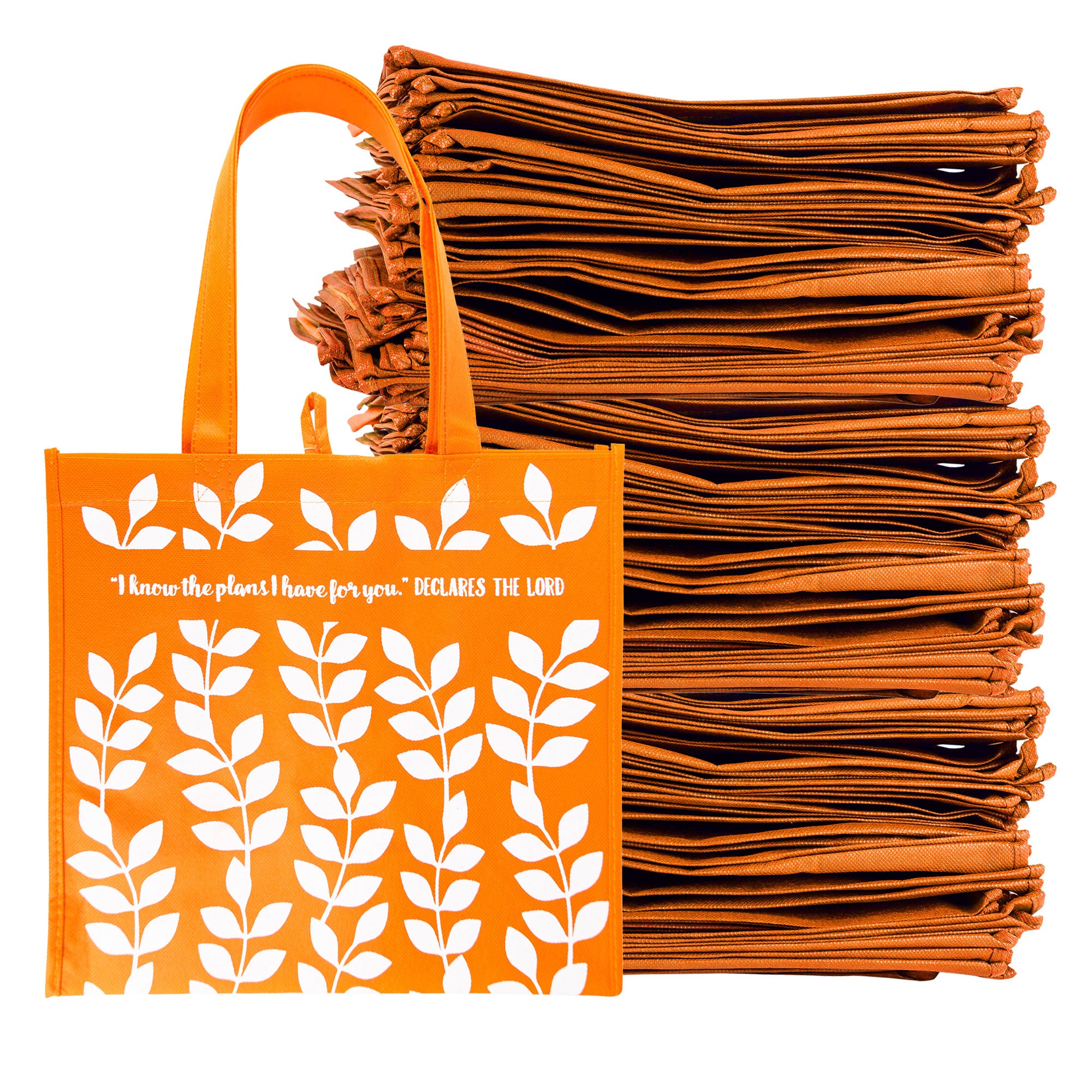 Eco Tote: Orange I Know The Plans