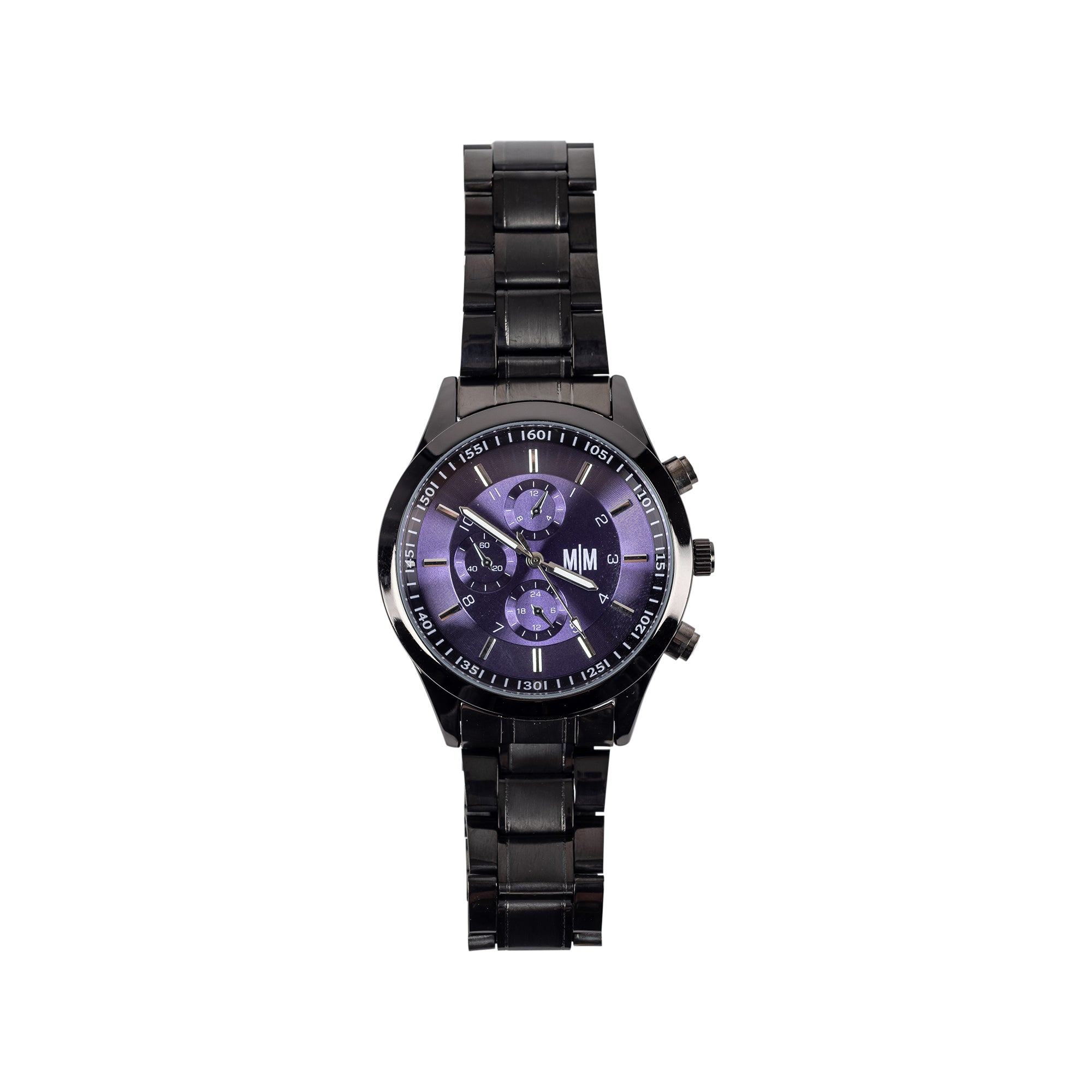 Full Metal Links Watch-Purple