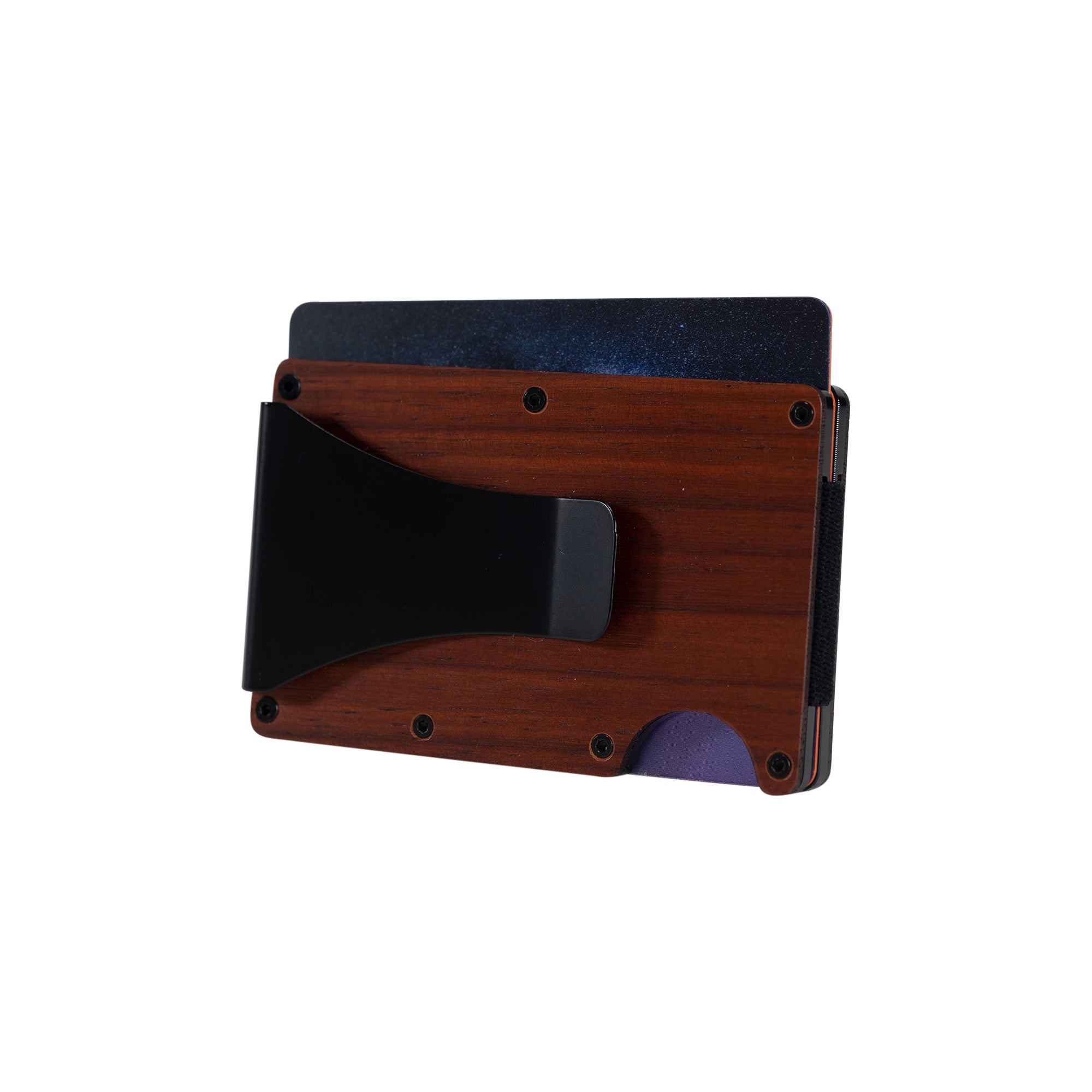 Rosewood RFID Money Clip