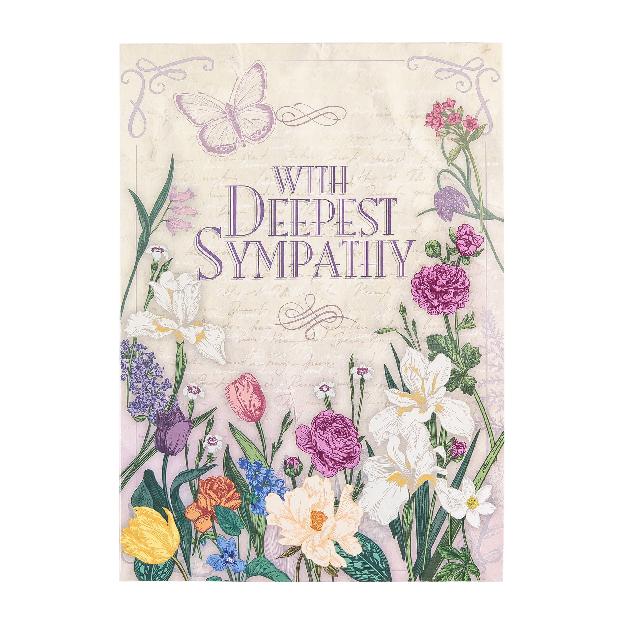 Single Cards - Sympathy - Floral Titus 1:2 (6 pk)