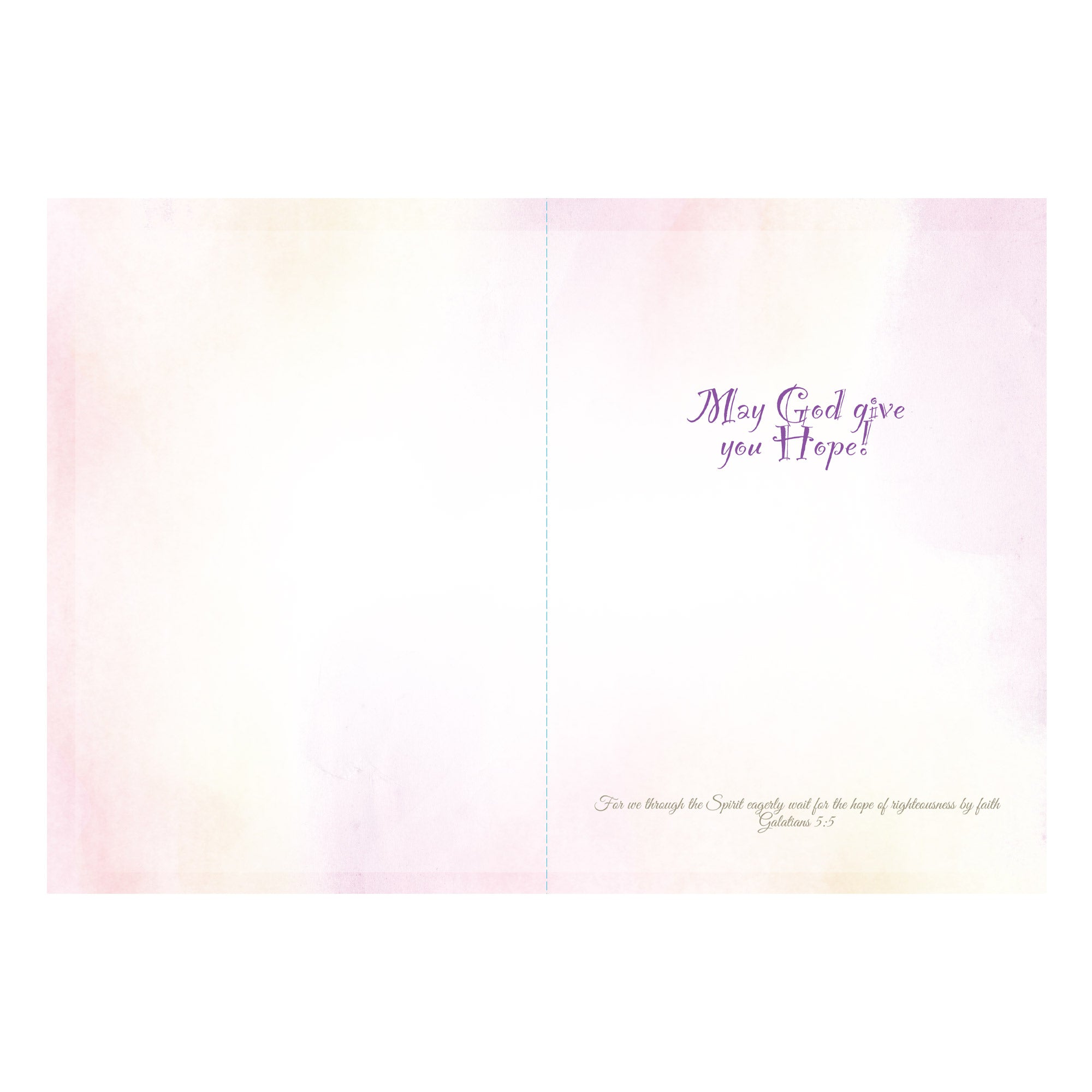 Single Cards - Inspiration - Faith Galatians 5:5 (6 pk)