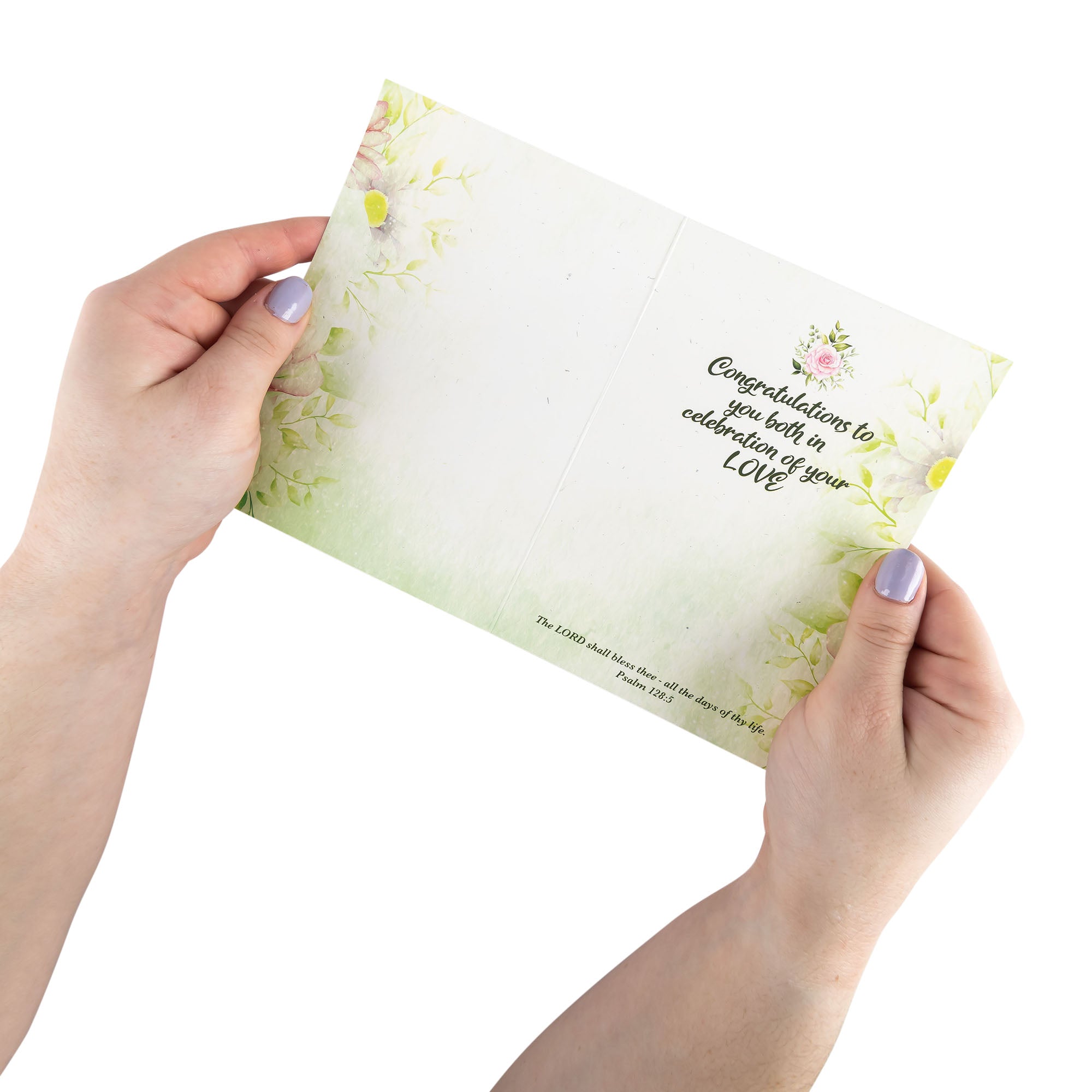 Single Cards - Wedding - Blessings Psalm 128:5 (6 pk)