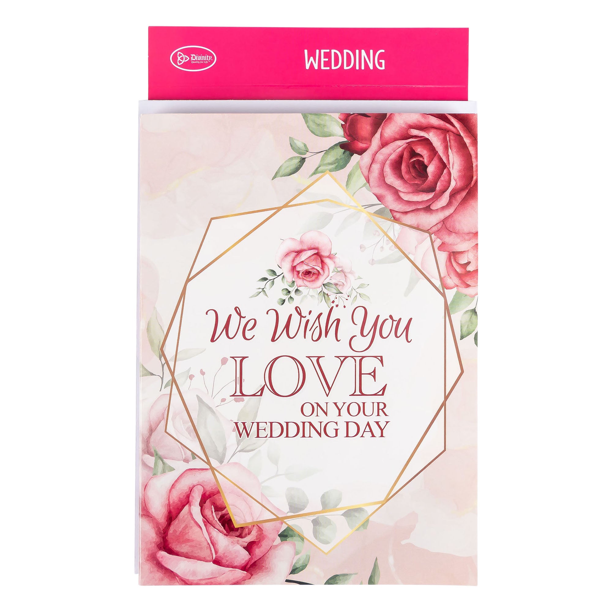 Single Cards - Wedding - Love Matthew 19:6 (6 pk)