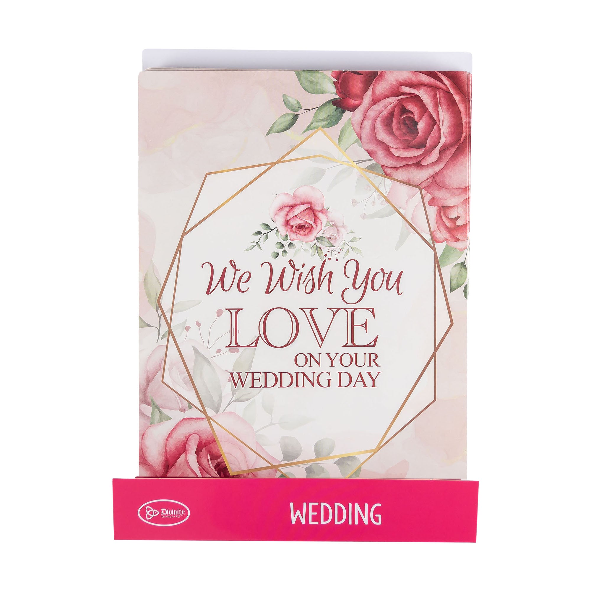Single Cards - Wedding - Love Matthew 19:6 (6 pk)