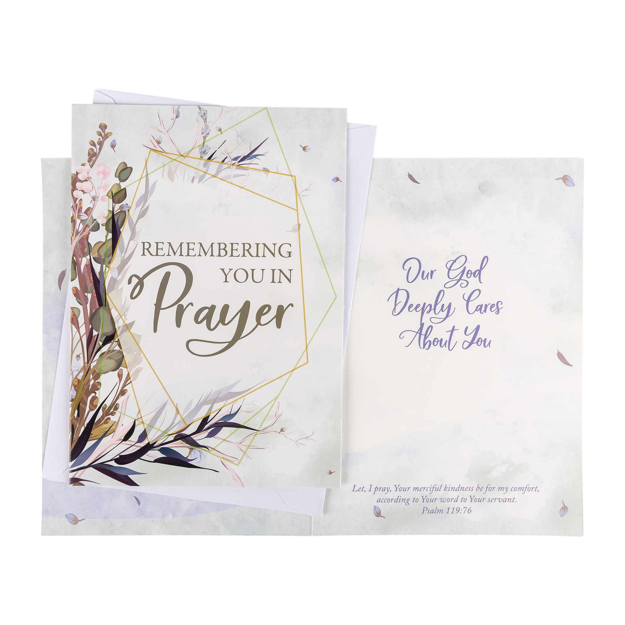 Single Cards - Praying for You - Remembering Psalm 119:76 (6 pk)