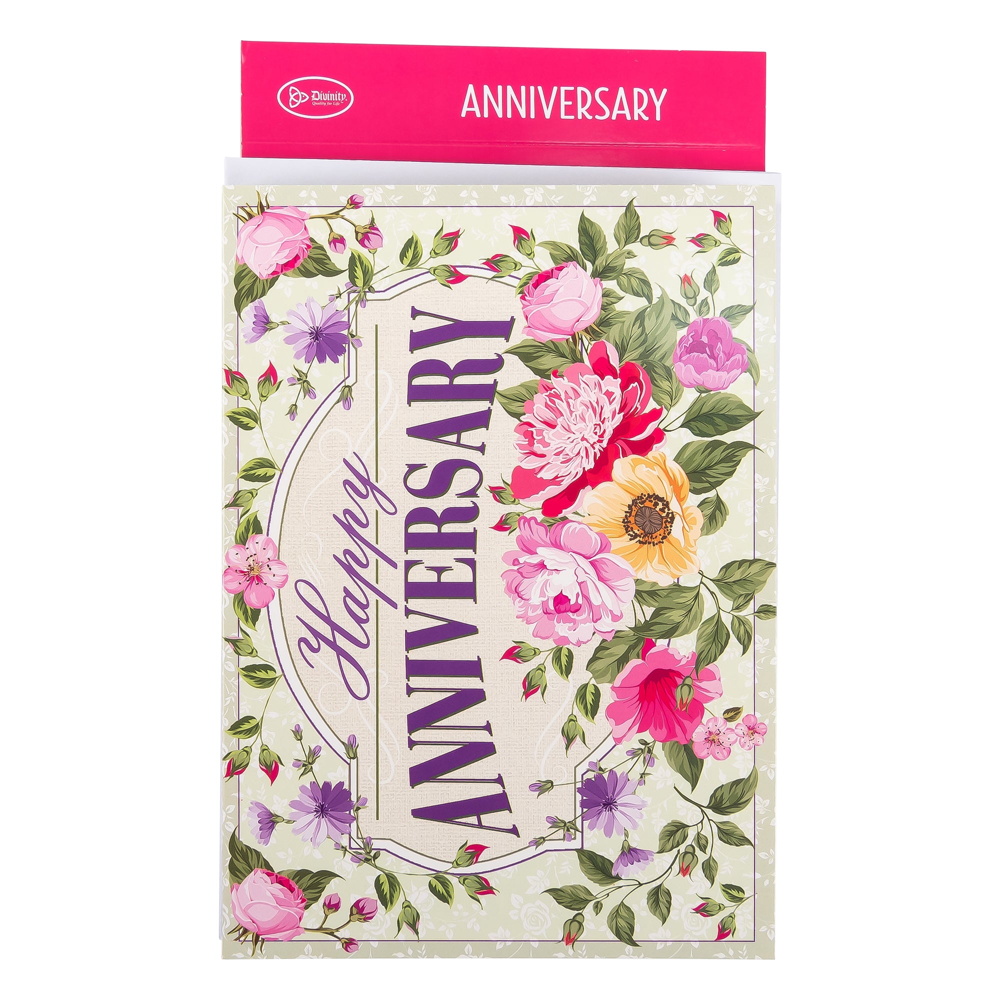 Single Cards - Anniversary - May God Hosea 2:20 (6 pk)