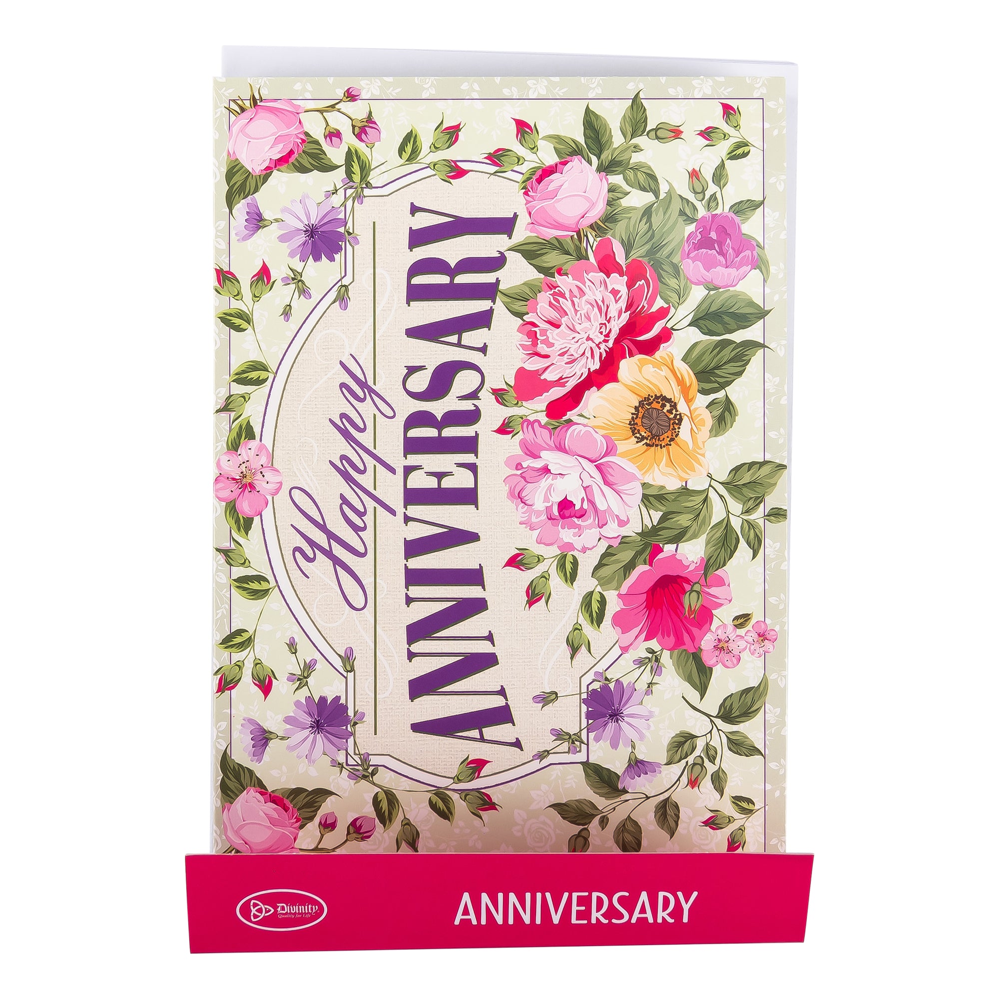Single Cards - Anniversary - May God Hosea 2:20 (6 pk)