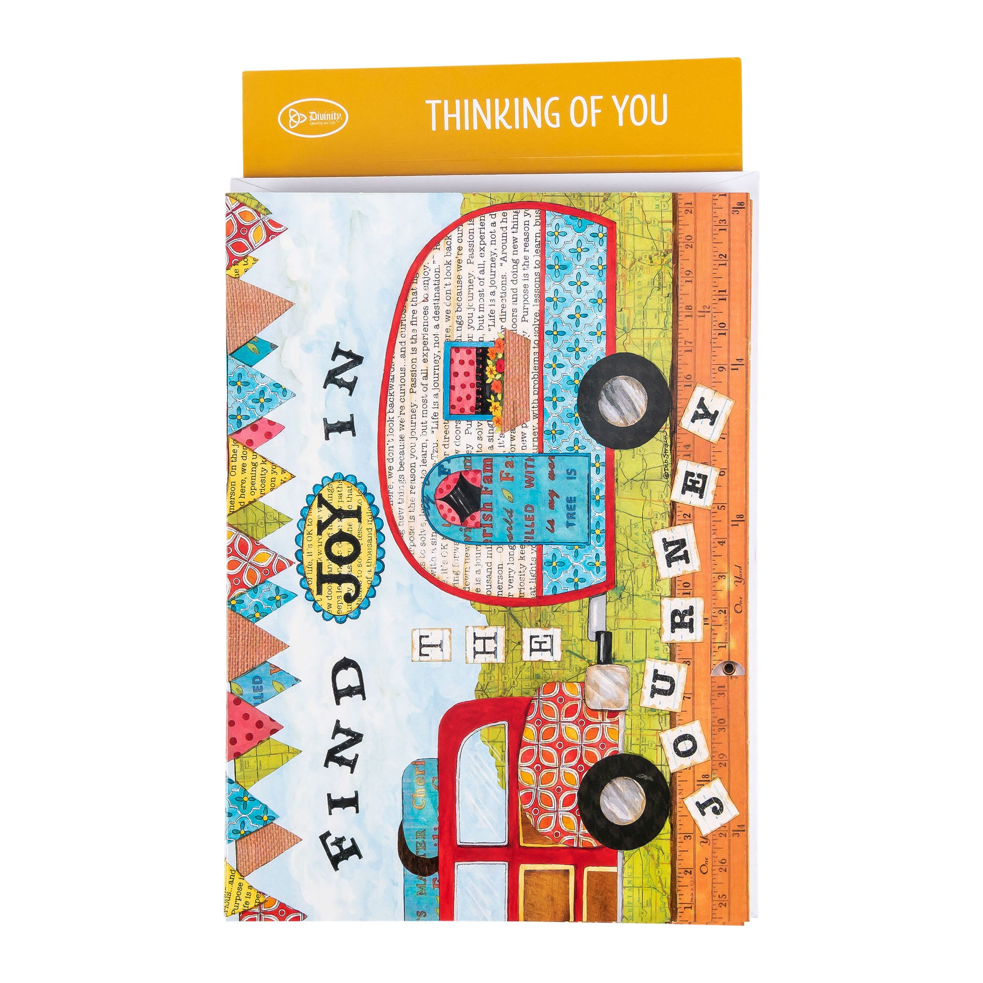 Single Cards - Thinking of You - Find Joy Psalm 128:5 (6 pk)