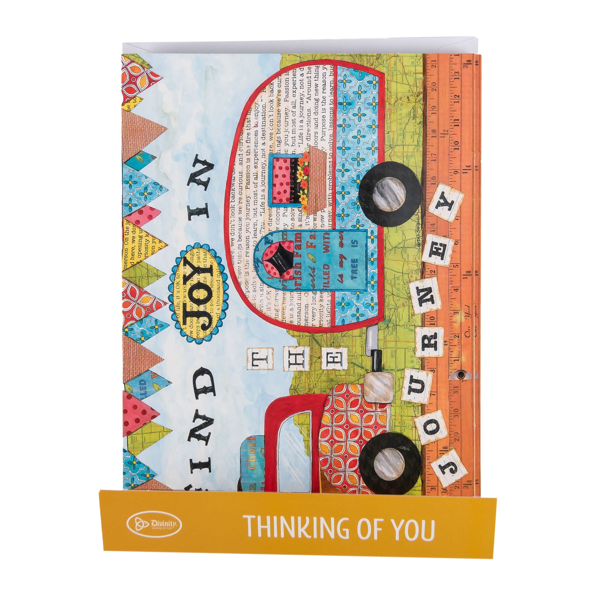 Single Cards - Thinking of You - Find Joy Psalm 128:5 (6 pk)