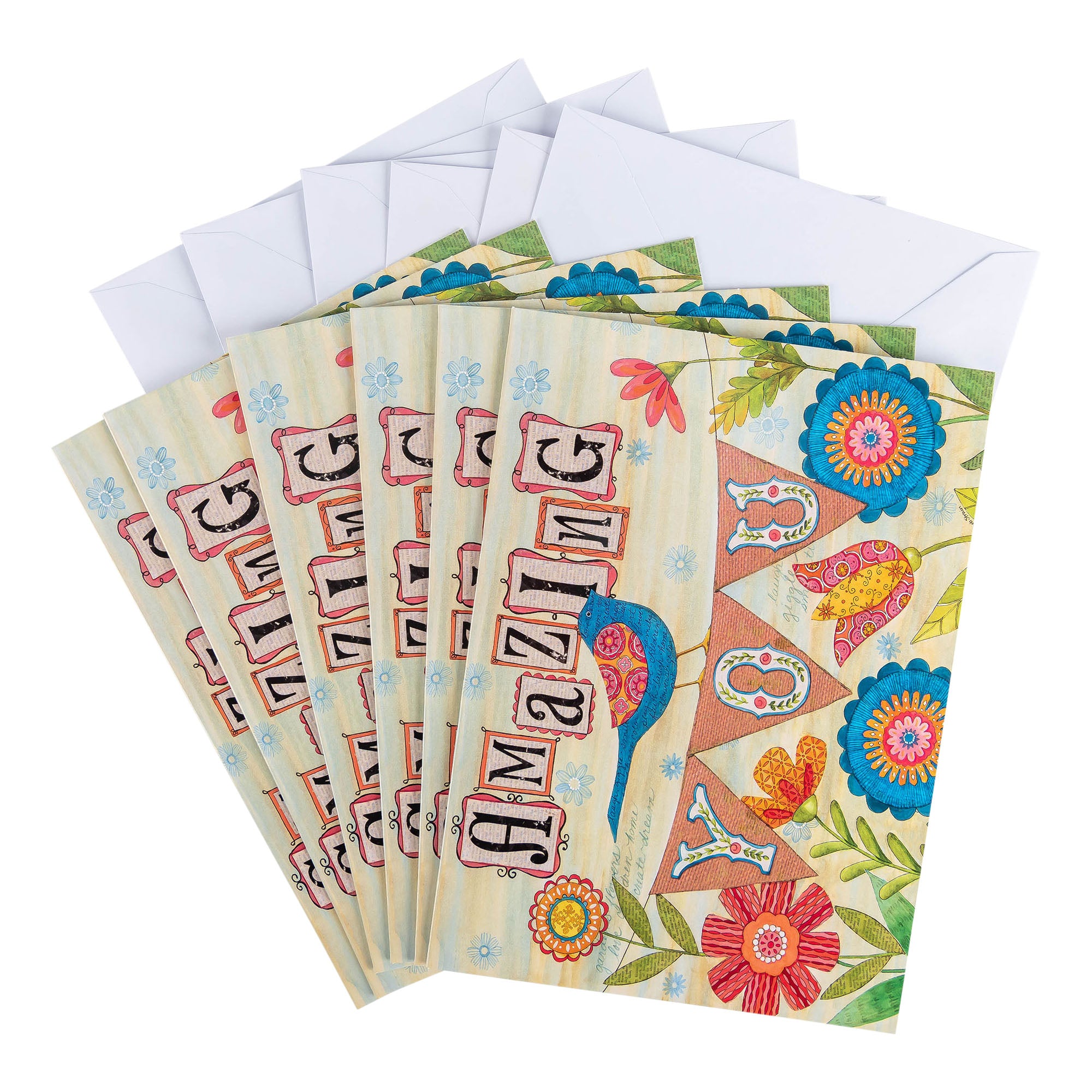 Single Cards - Thinking of You - Amazing You Ephesians 1:16 (6 pk)