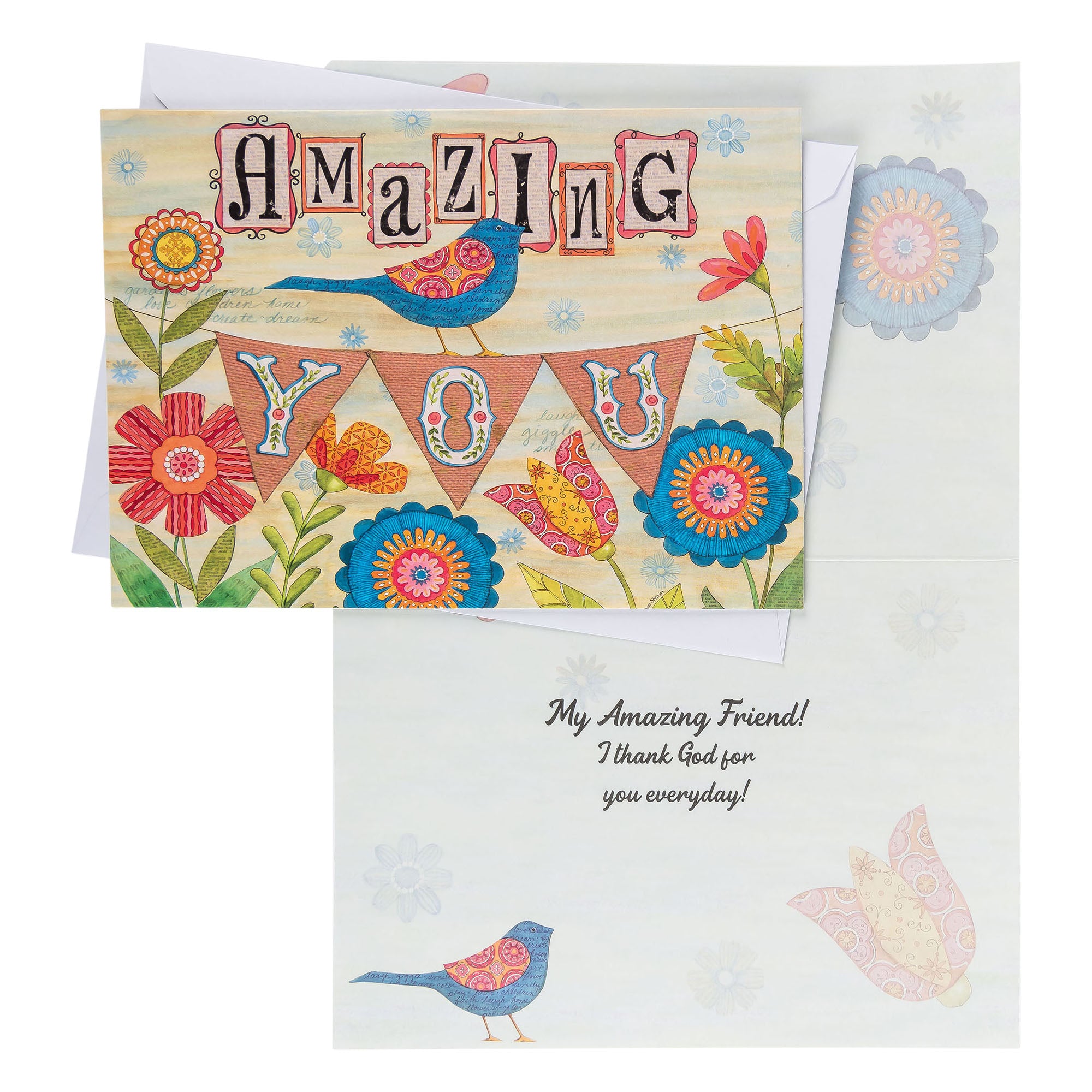 Single Cards - Thinking of You - Amazing You Ephesians 1:16 (6 pk)