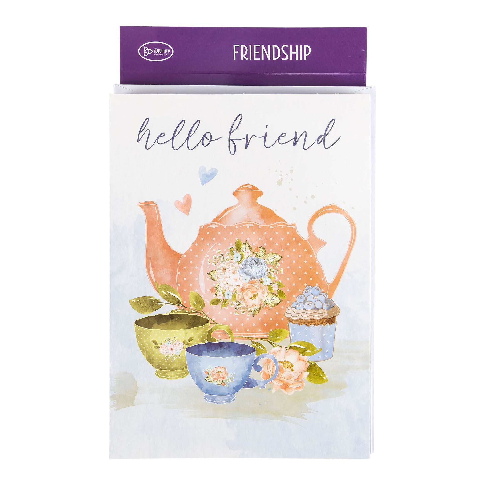 Single Cards - Friendship - Hello Friend Ephesians 2:10