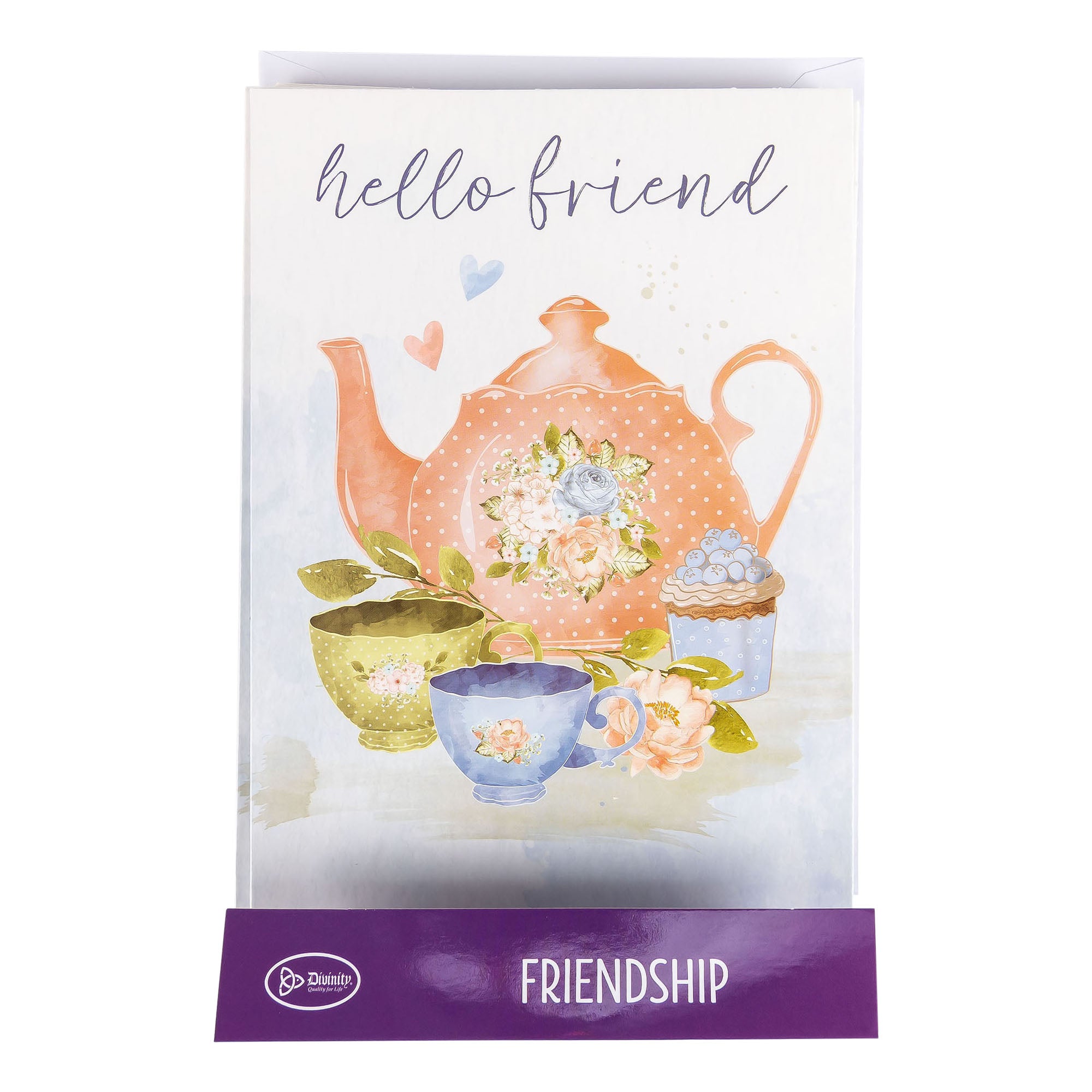 Single Cards - Friendship - Hello Friend Ephesians 2:10