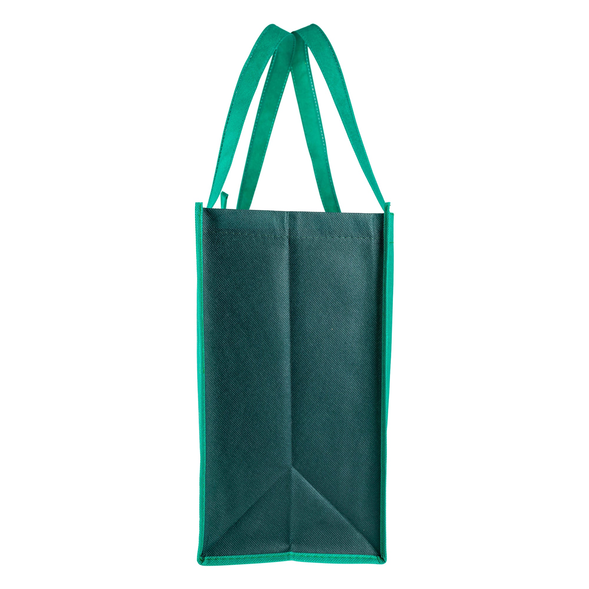 Eco Tote: Christmas-Green/Gold Foil-Merry Christmas