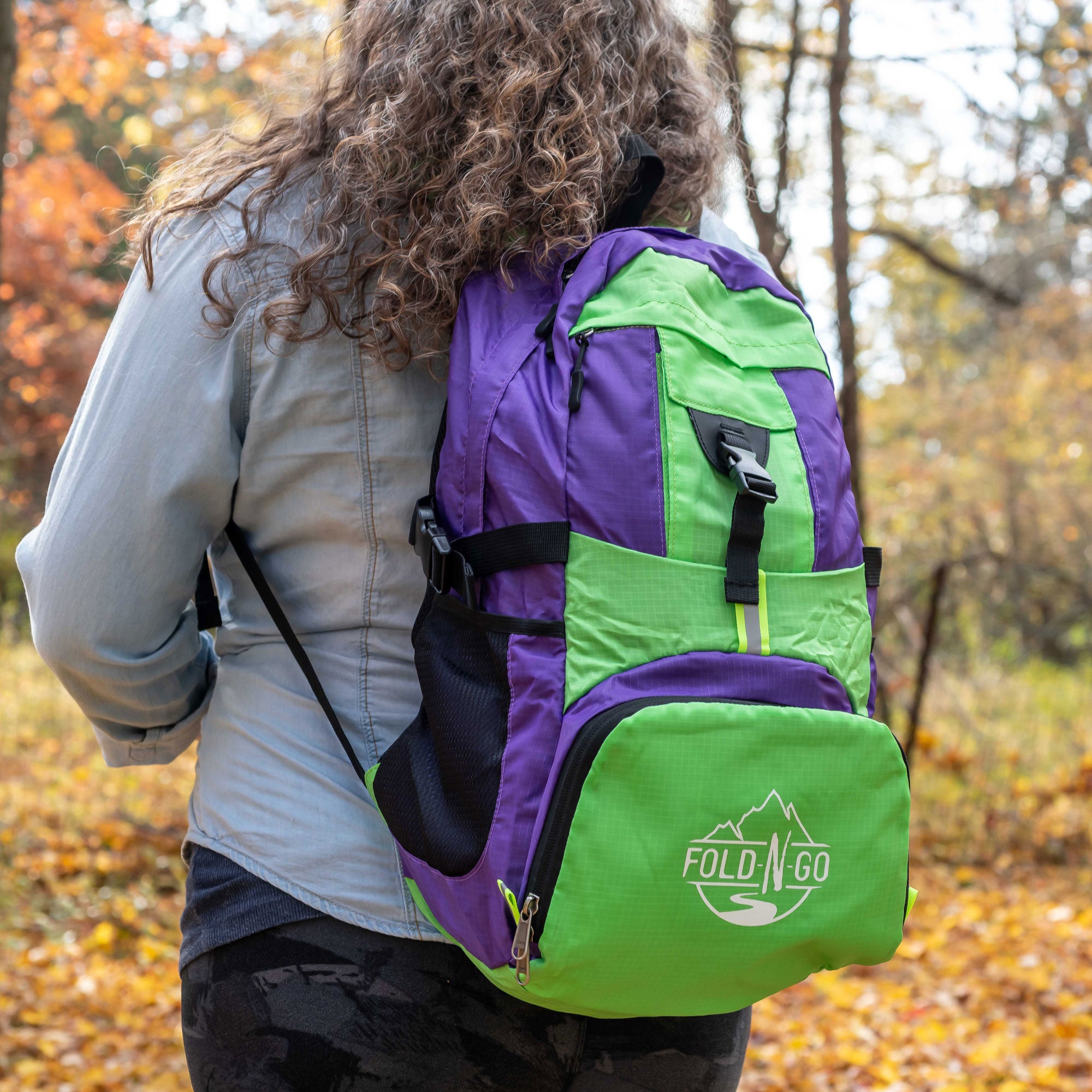 Fold N Go-Collapsible Backpack 30L Display