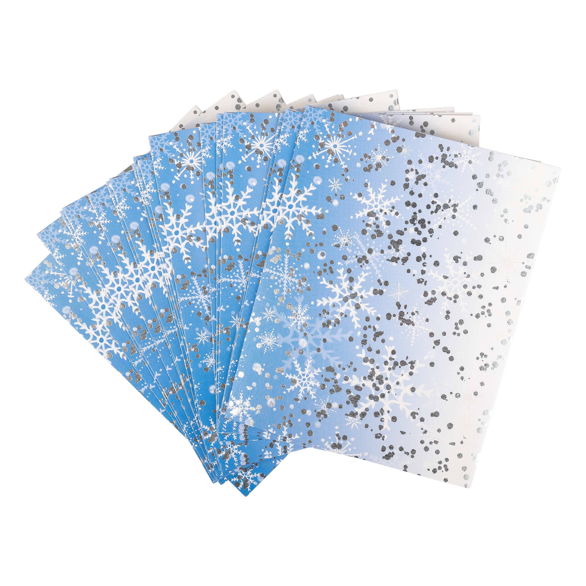 Boxed Christmas Cards: Silver Snowflake