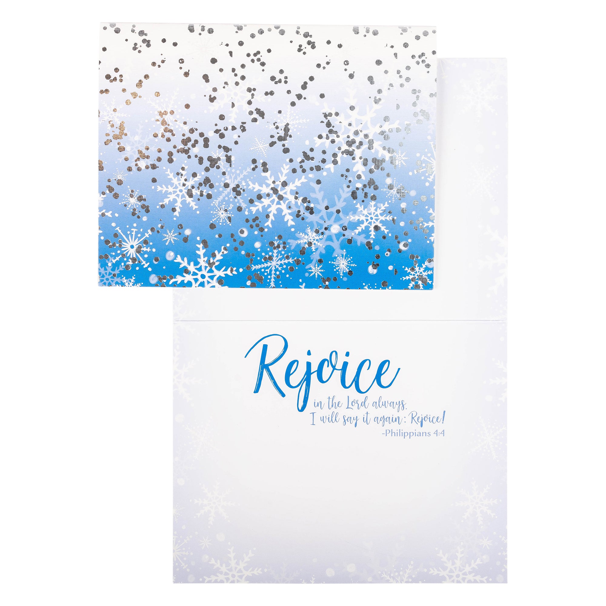 Boxed Christmas Cards: Silver Snowflake