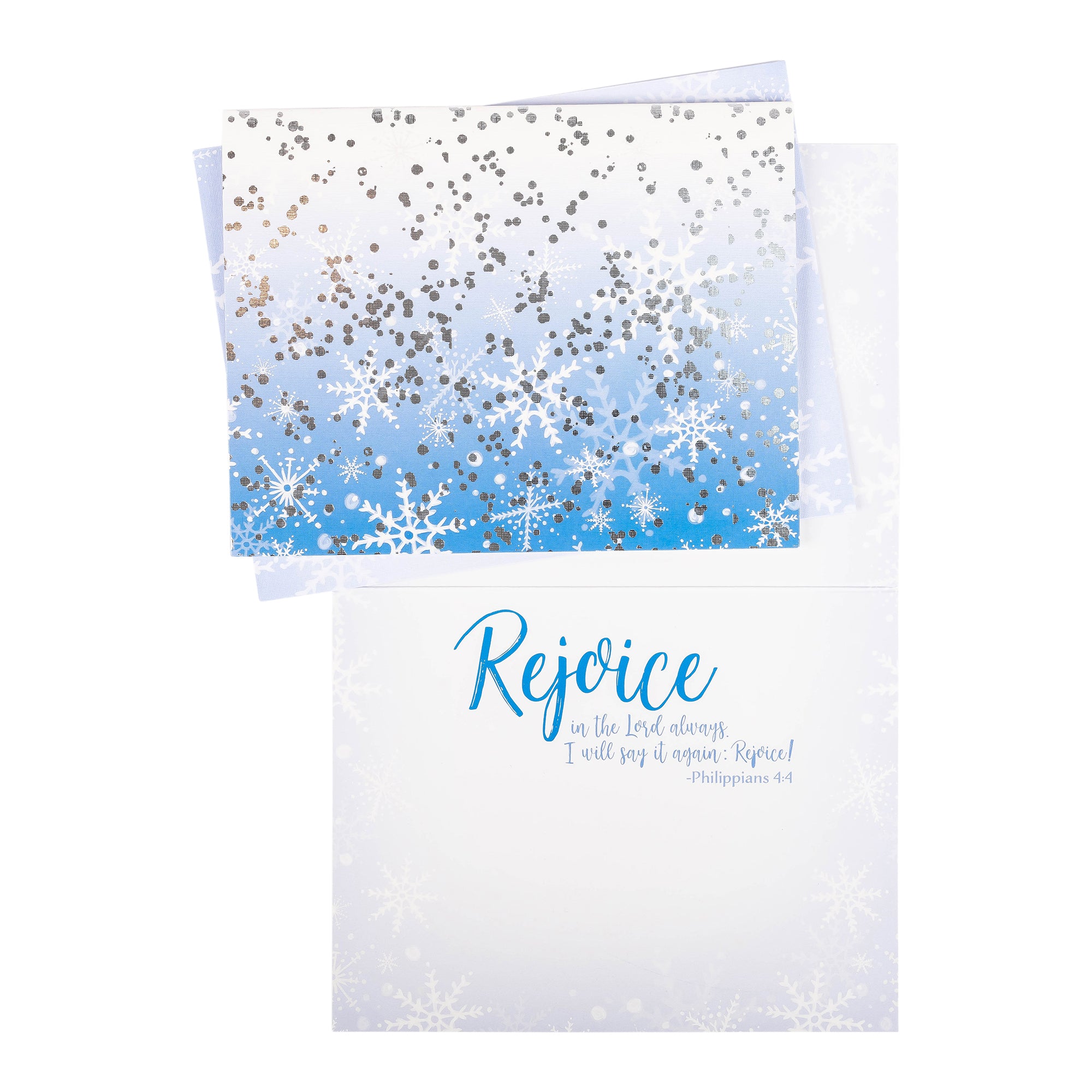 Boxed Christmas Cards: Silver Snowflake