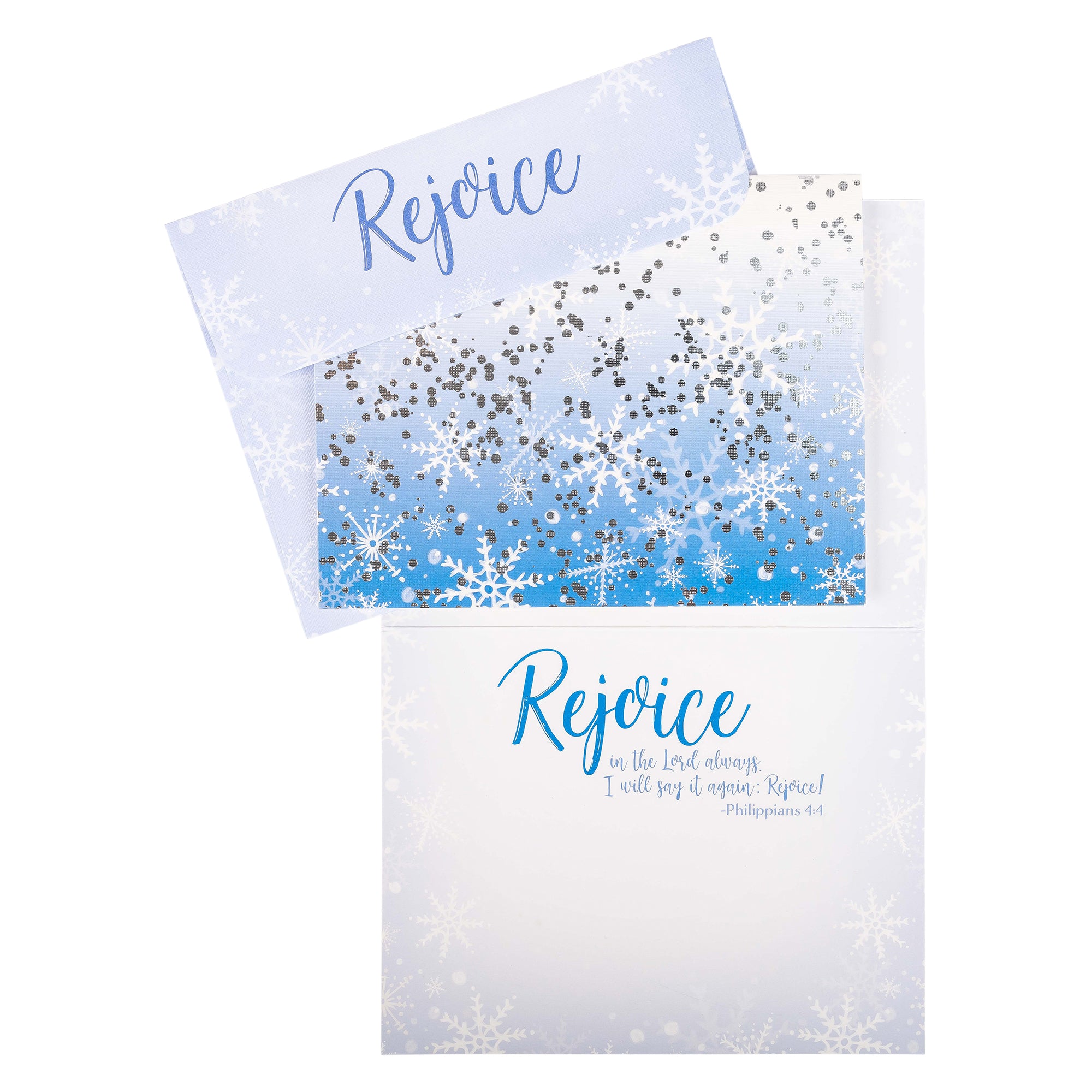 Boxed Christmas Cards: Silver Snowflake