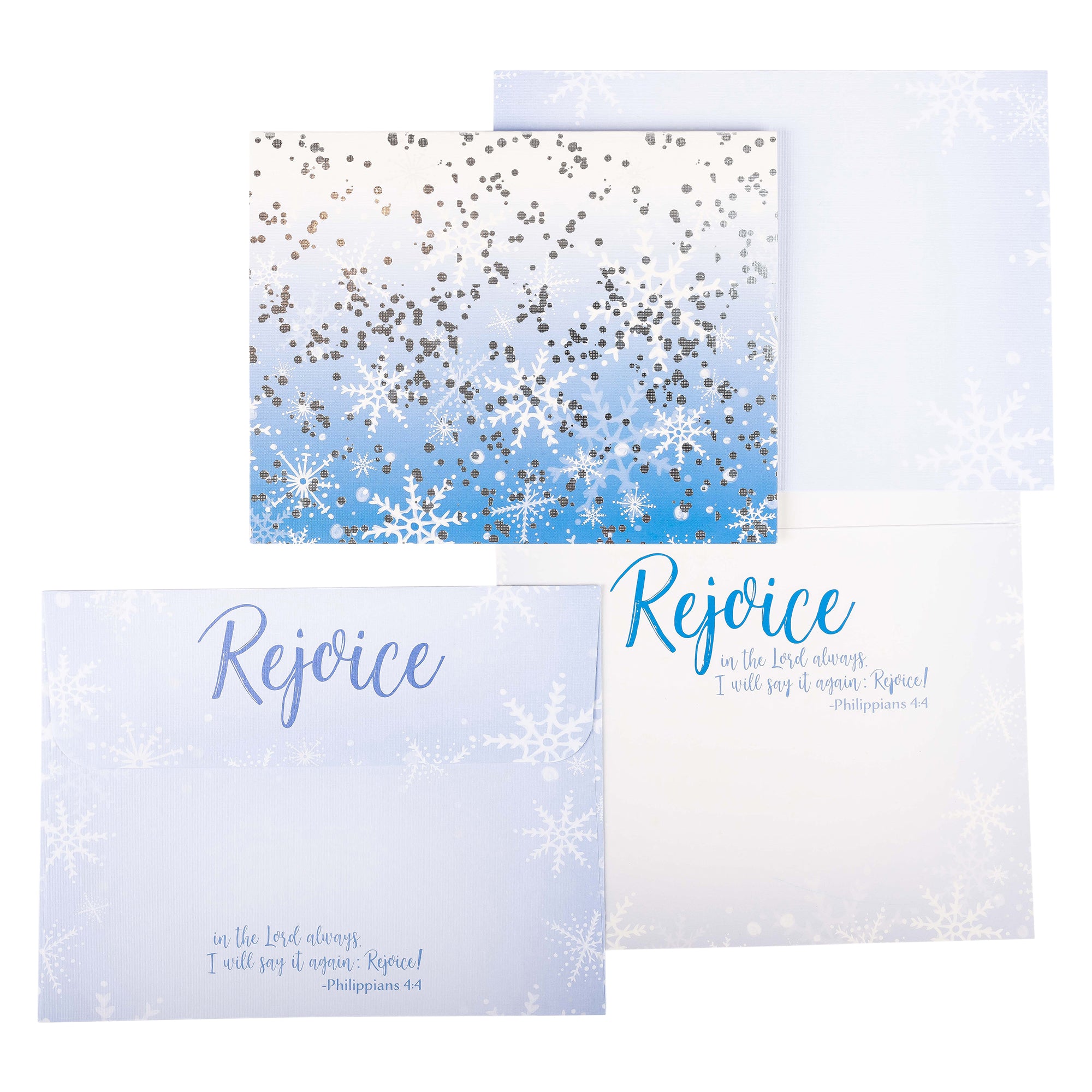 Boxed Christmas Cards: Silver Snowflake