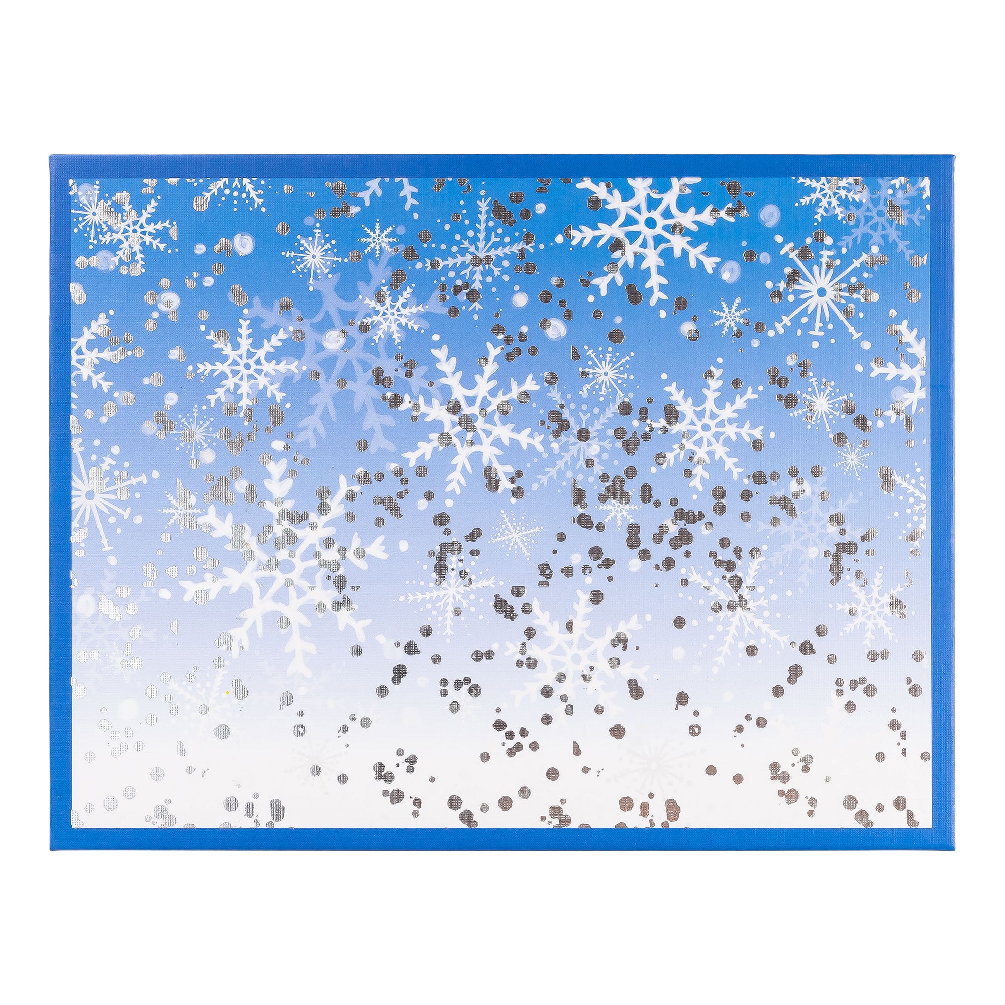 Boxed Christmas Cards: Silver Snowflake