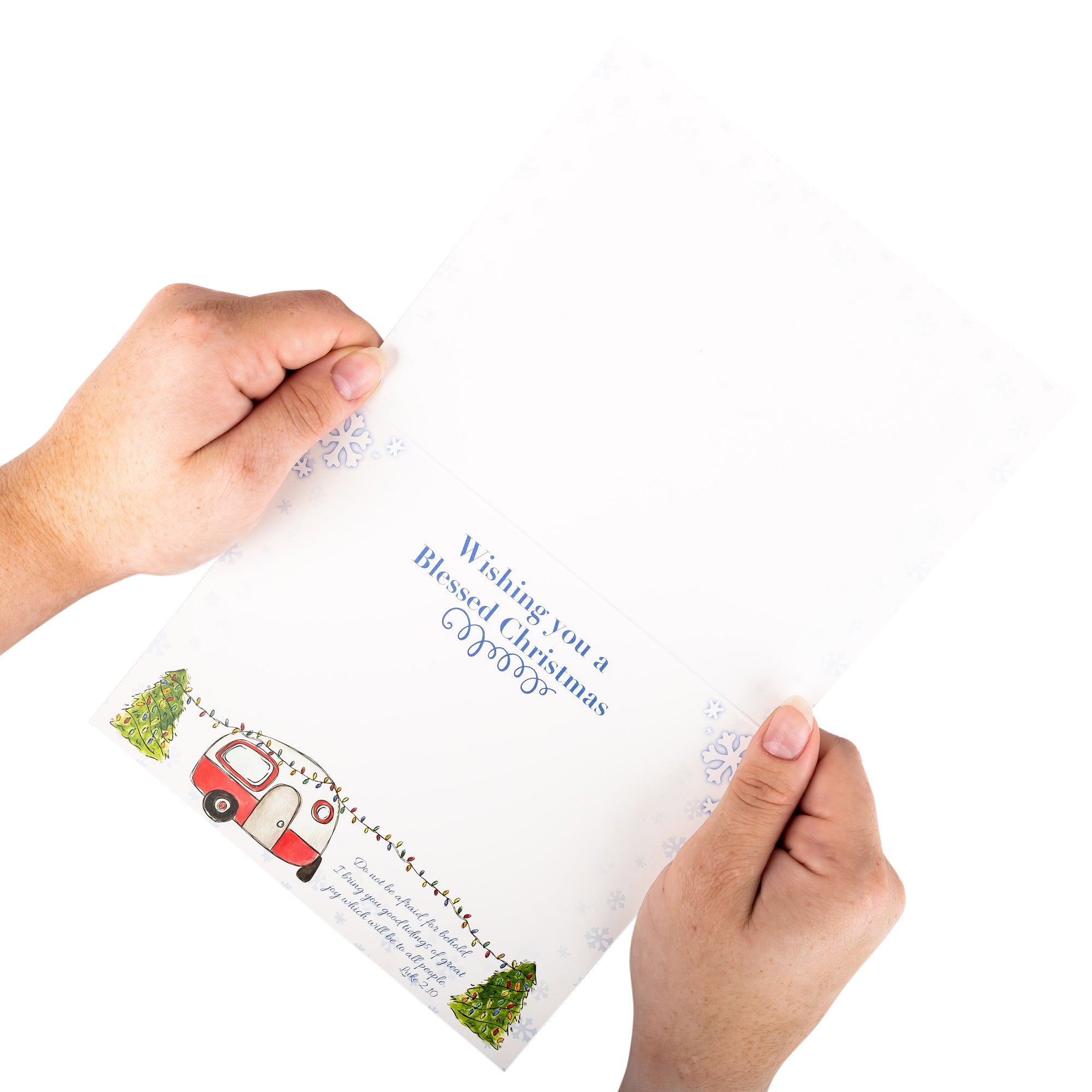 Boxed Christmas Cards: Happy Camper Holiday