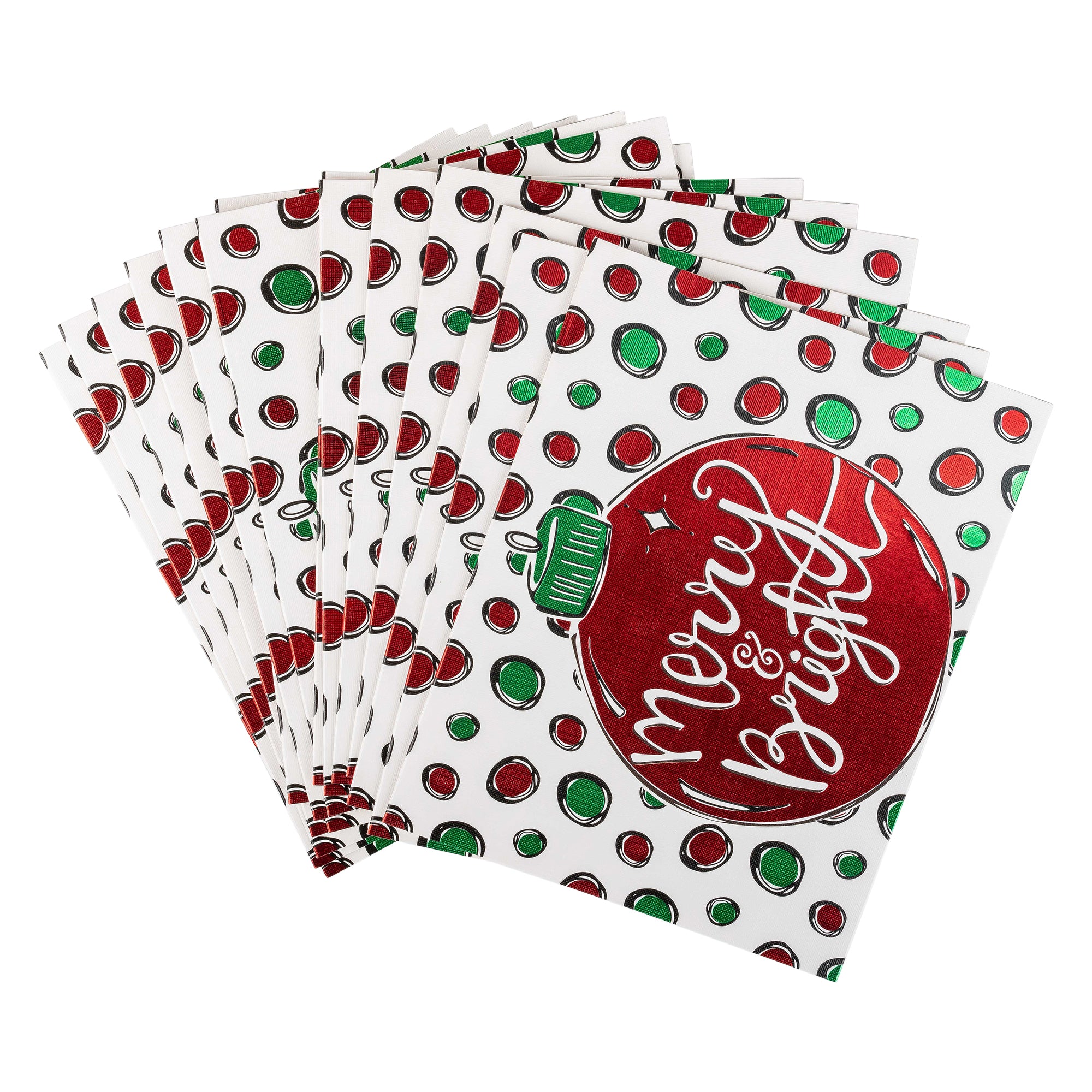 Boxed Christmas Cards: Merry & Bright Ornament